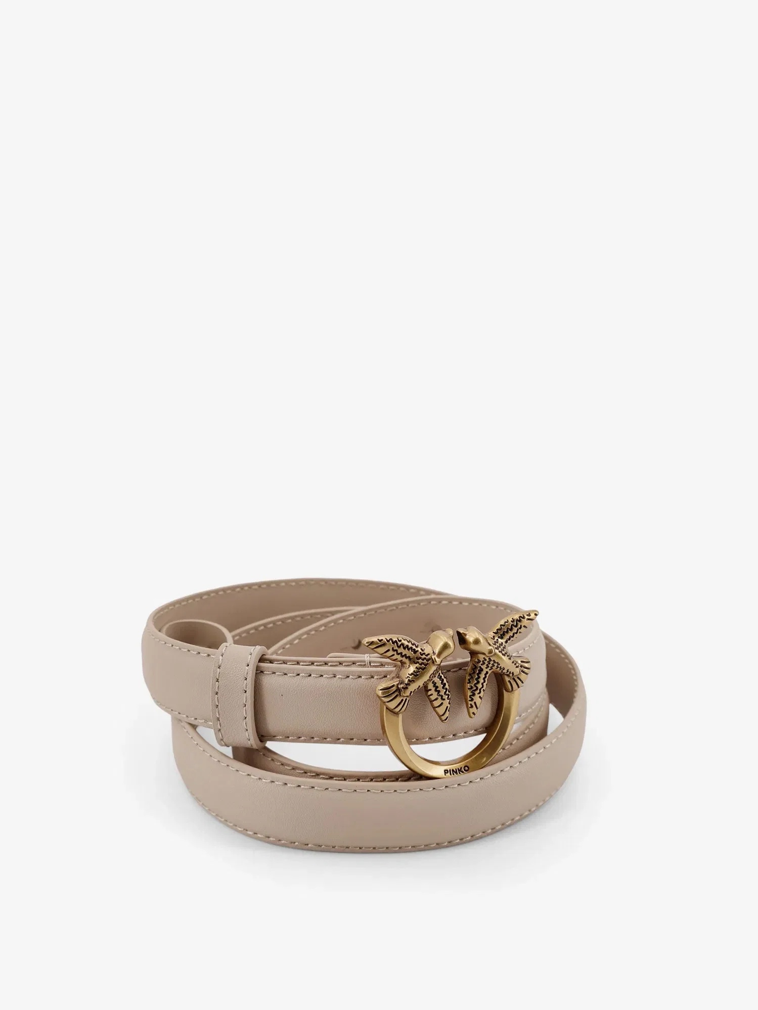 PINKO Berry leather belt