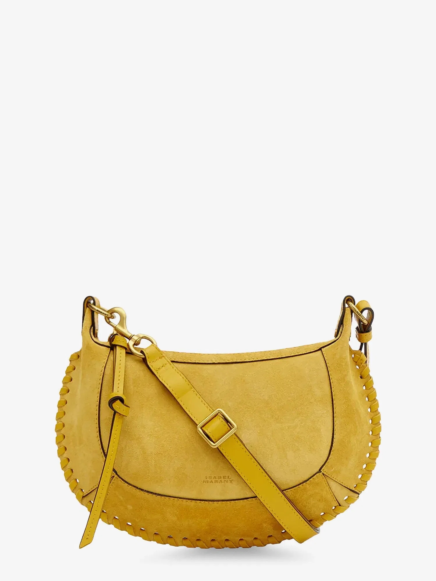 ISABEL MARANT Oskan Moon suede crossbody bag