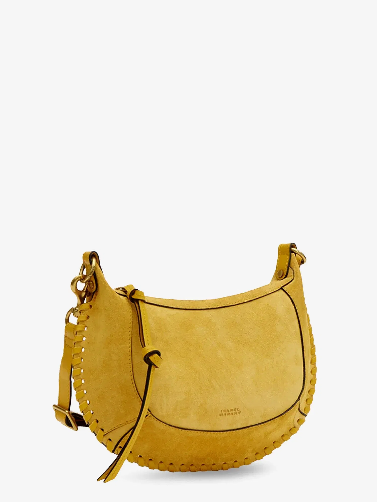 ISABEL MARANT Oskan Moon suede crossbody bag