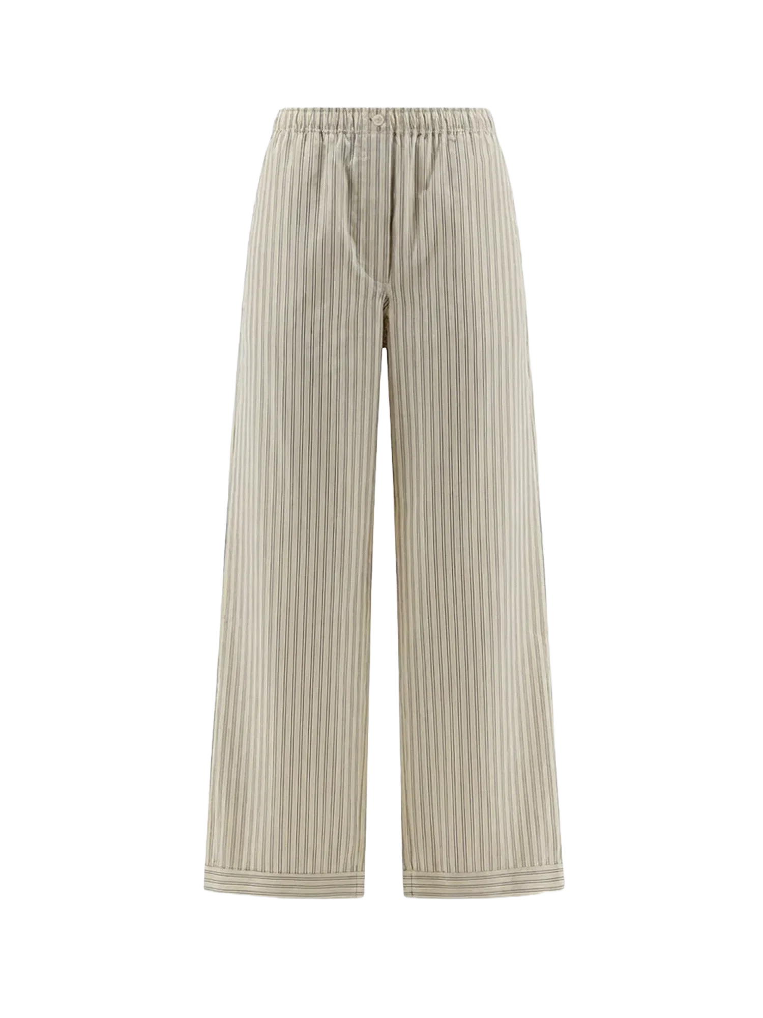 Miu Miu Striped cotton pajama pants