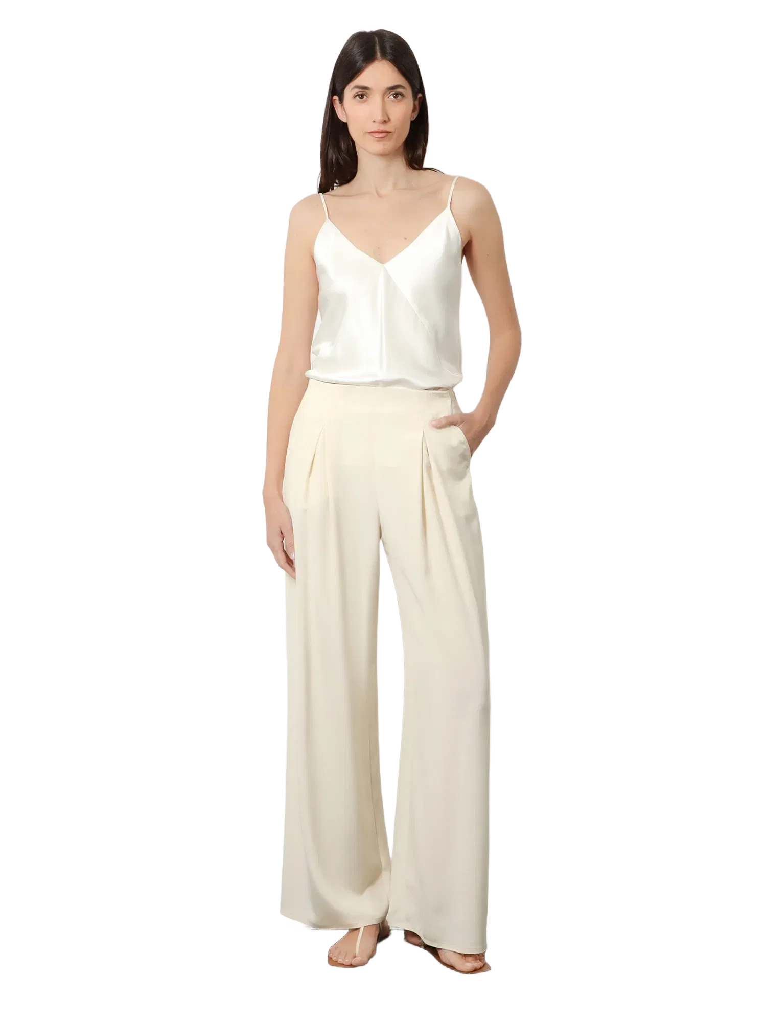 Max Mara Mxppalude silk trousers