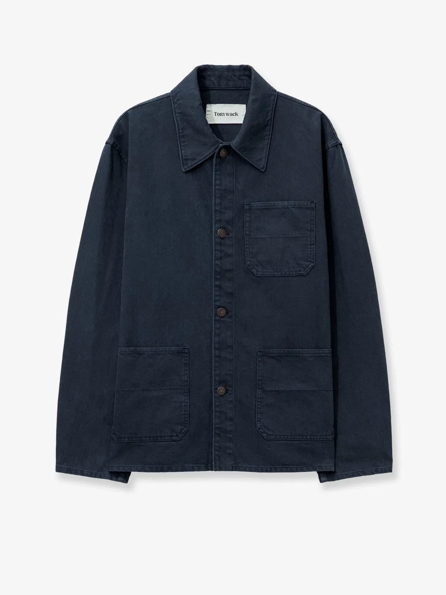 TONYWACK Cotton jacket with denim effect