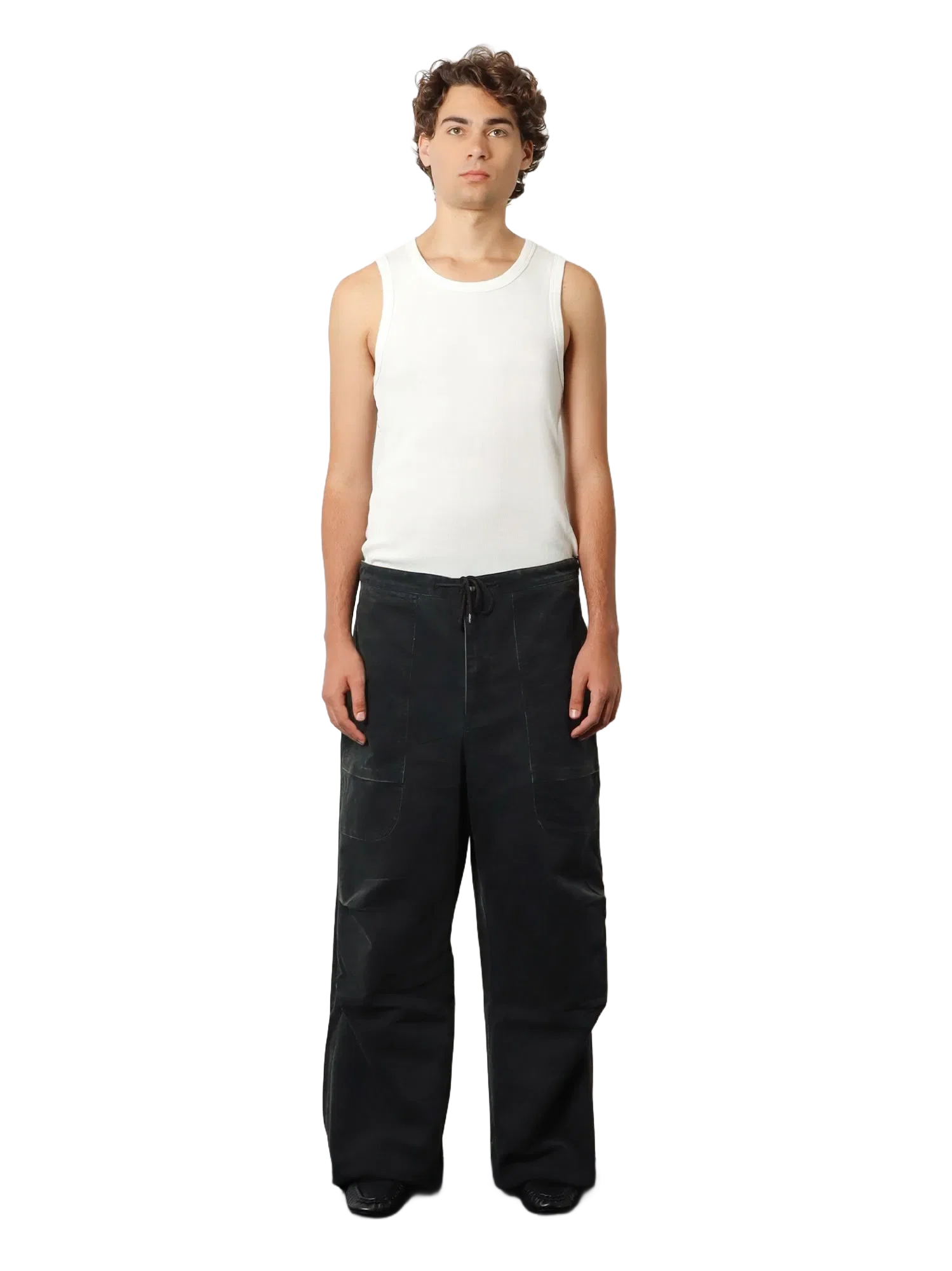 ENTIRE STUDIOS Ribbed cotton tank top
