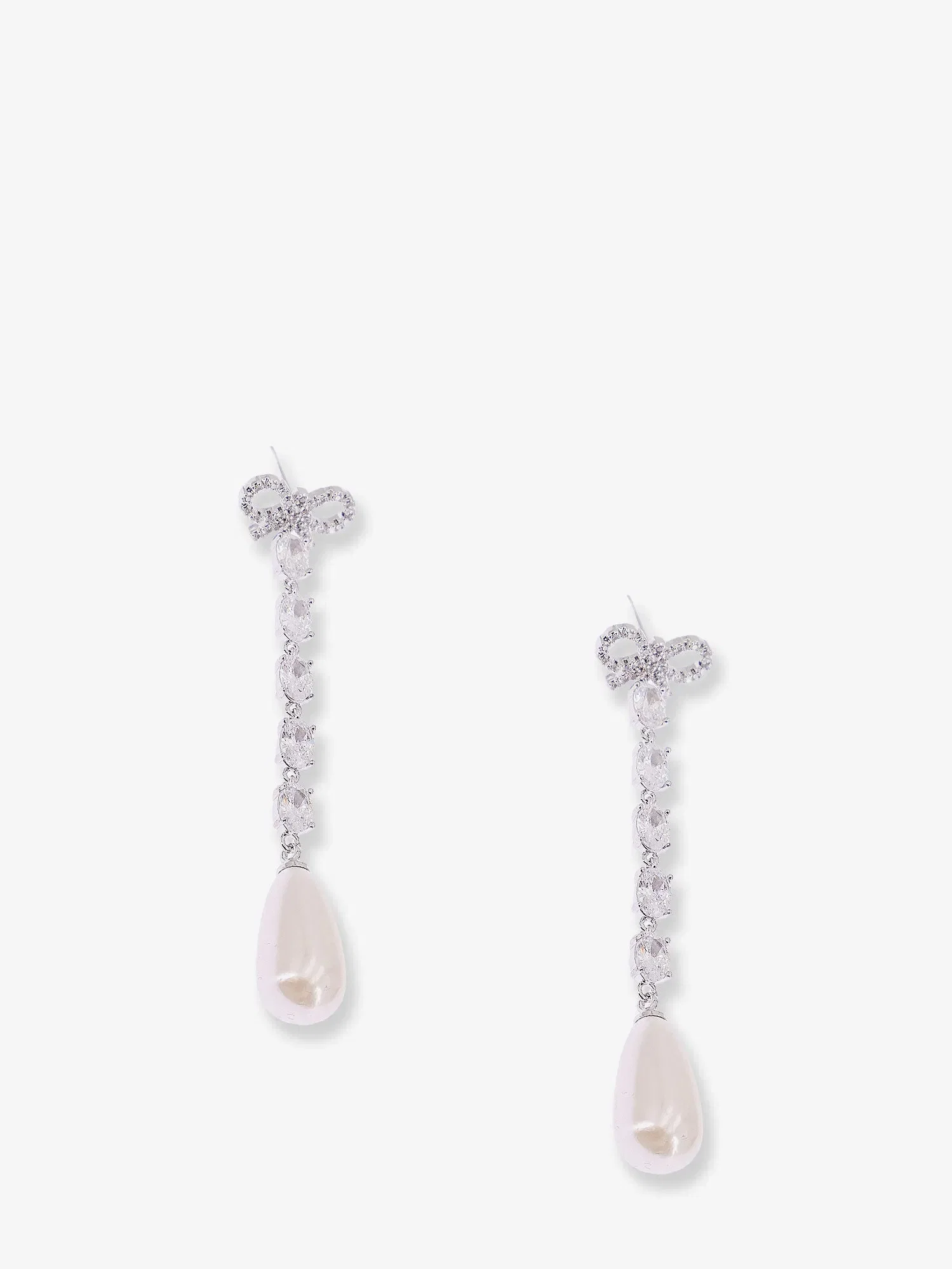 Self-Portrait Brass Earrings