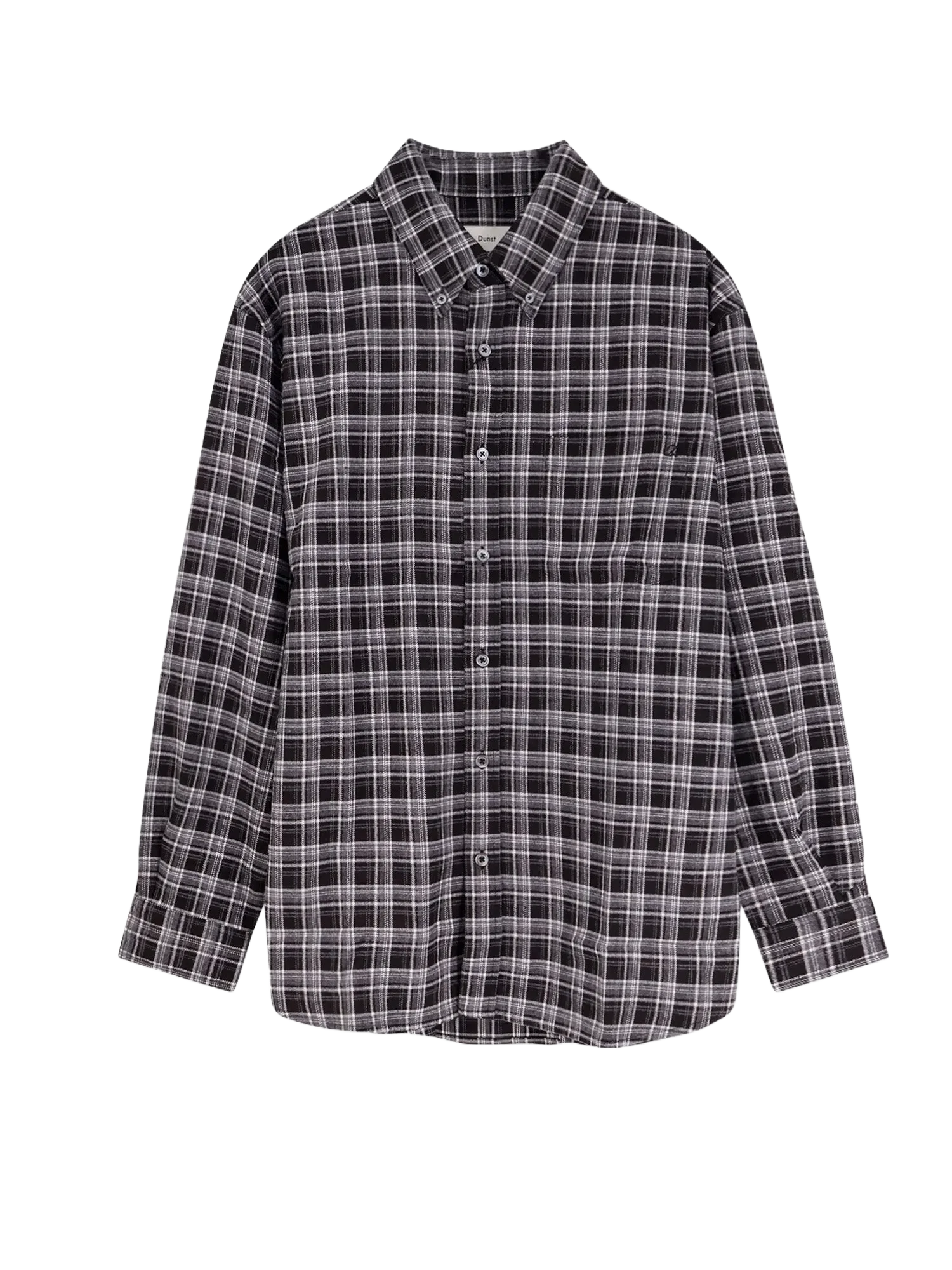 DUNST Unisex check flannel shirt