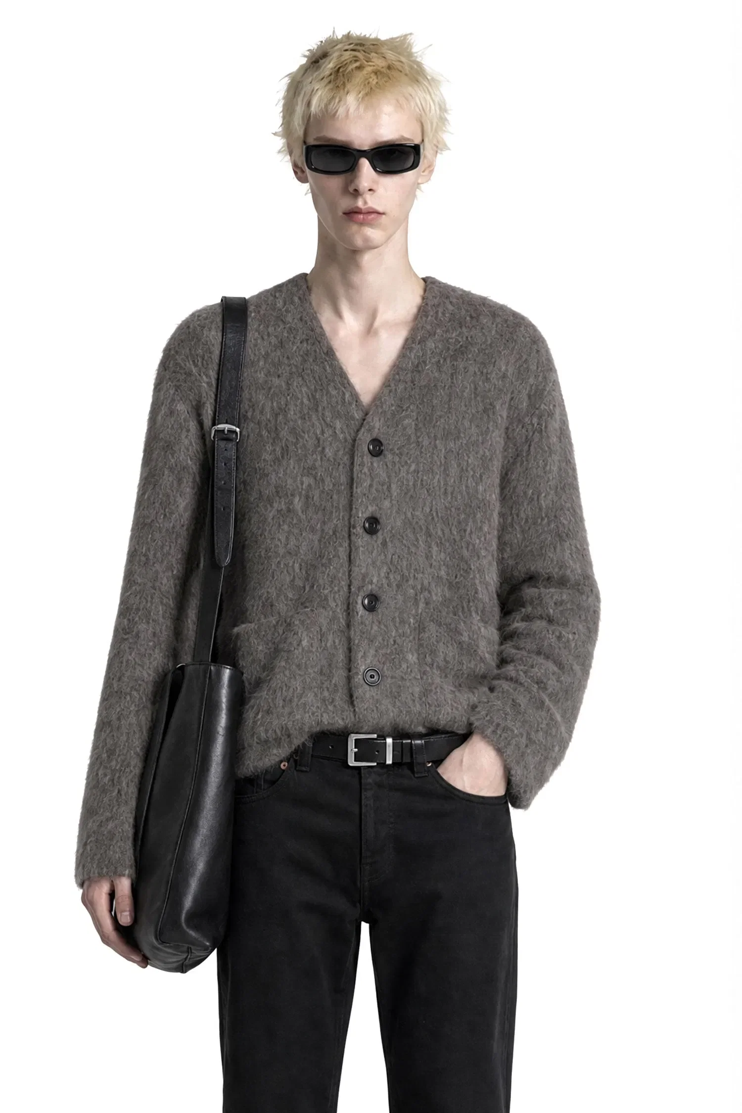 OUR LEGACY Hairy Wool Cardigan