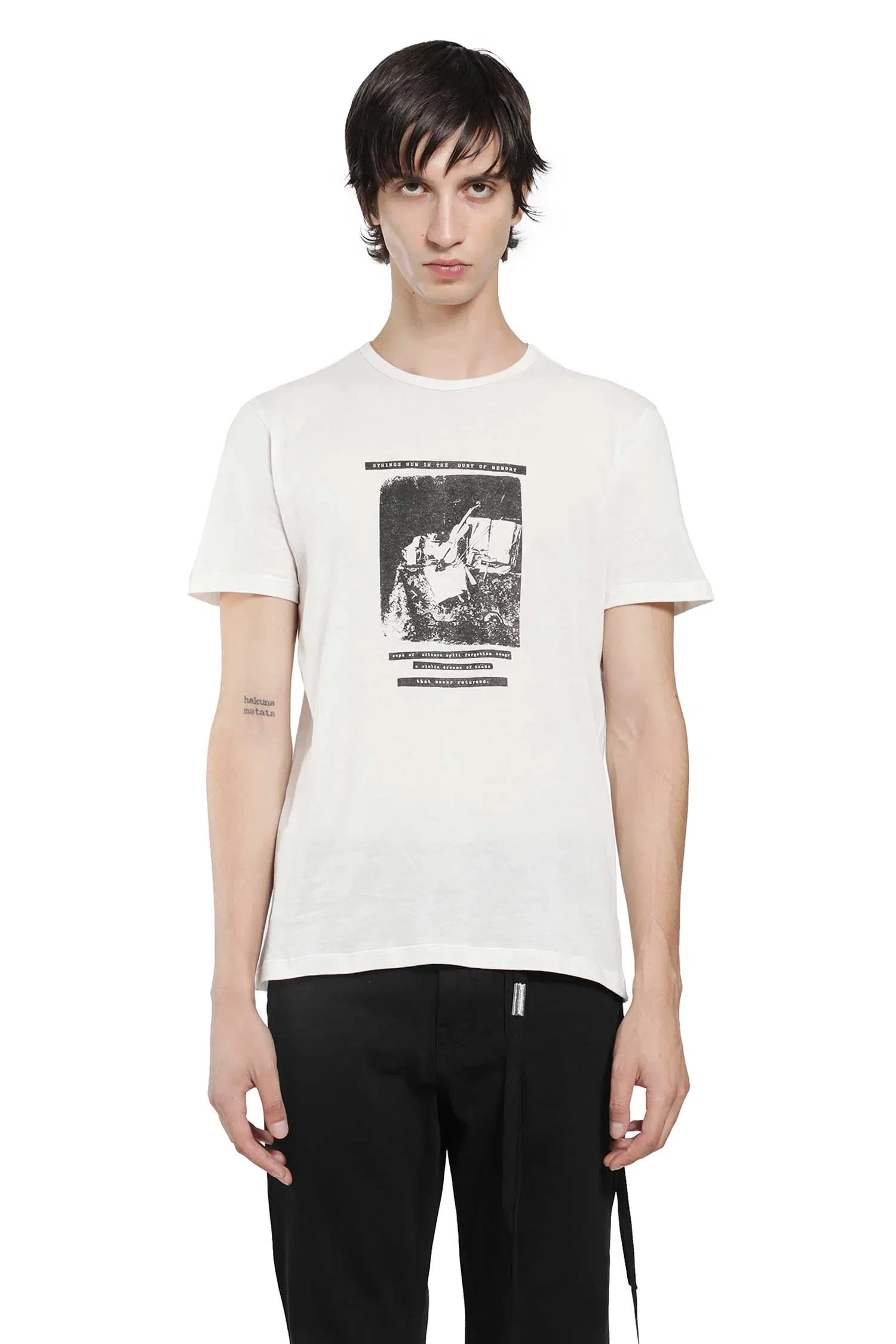 Ann Demeulemeester Baptist ''Dust of Memory'' Standard T-Shirt