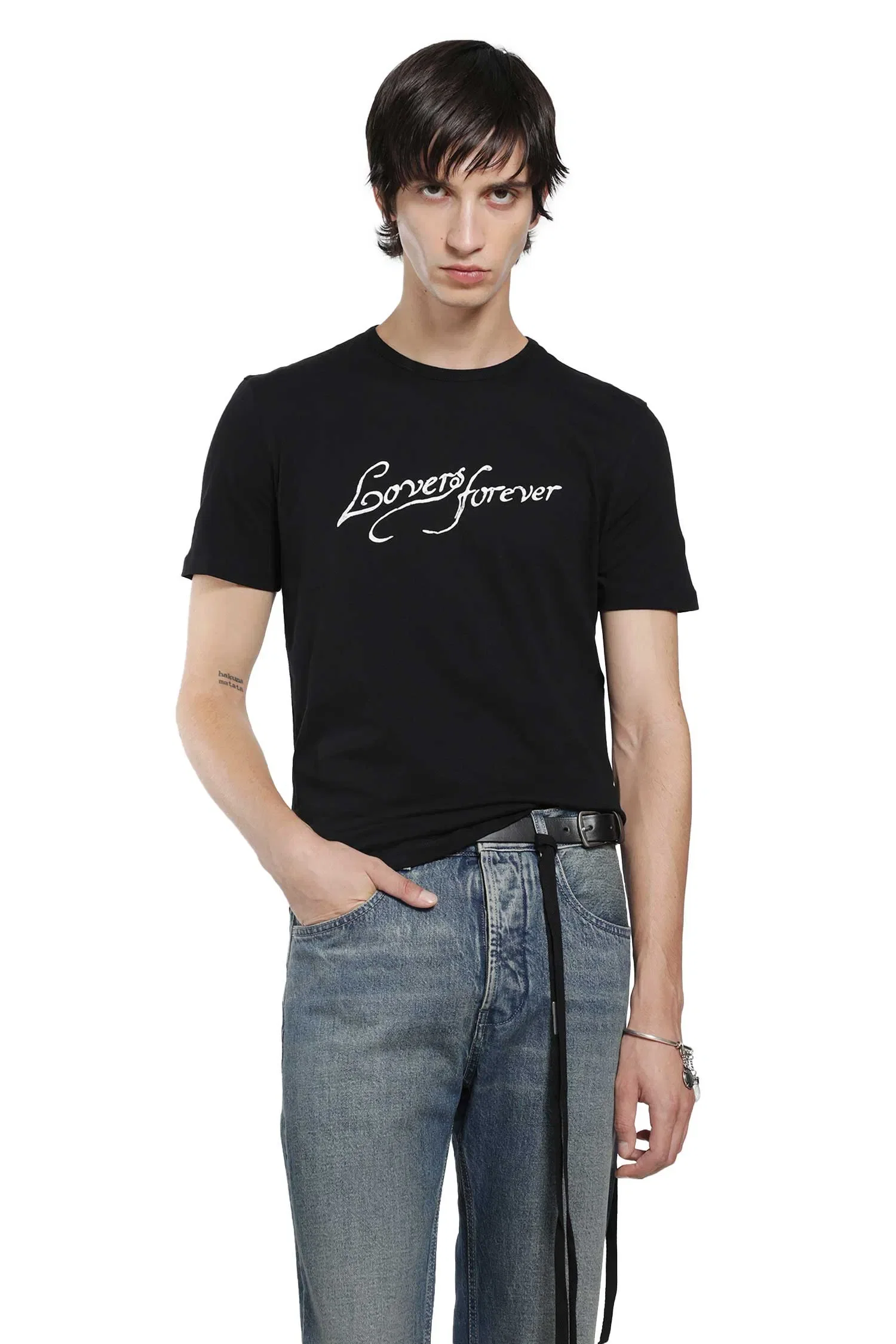 Ann Demeulemeester Baptist ''Lovers Forever'' Standard T-Shirt