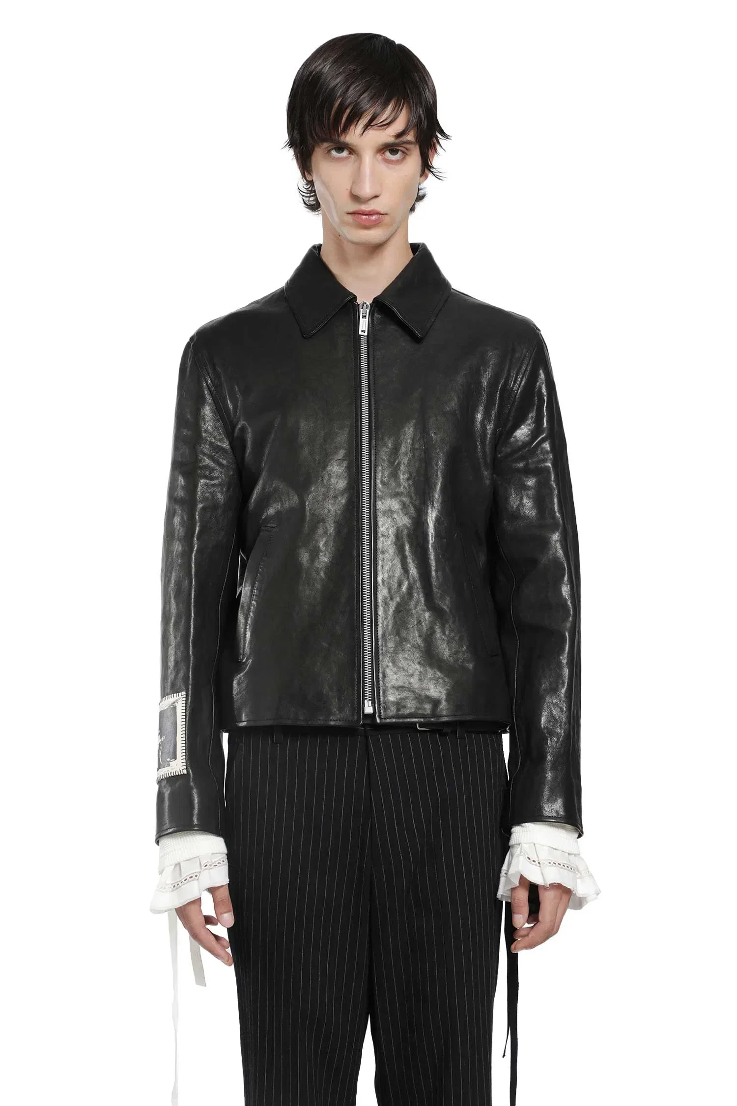 Ann Demeulemeester Sandor Leather Jacket