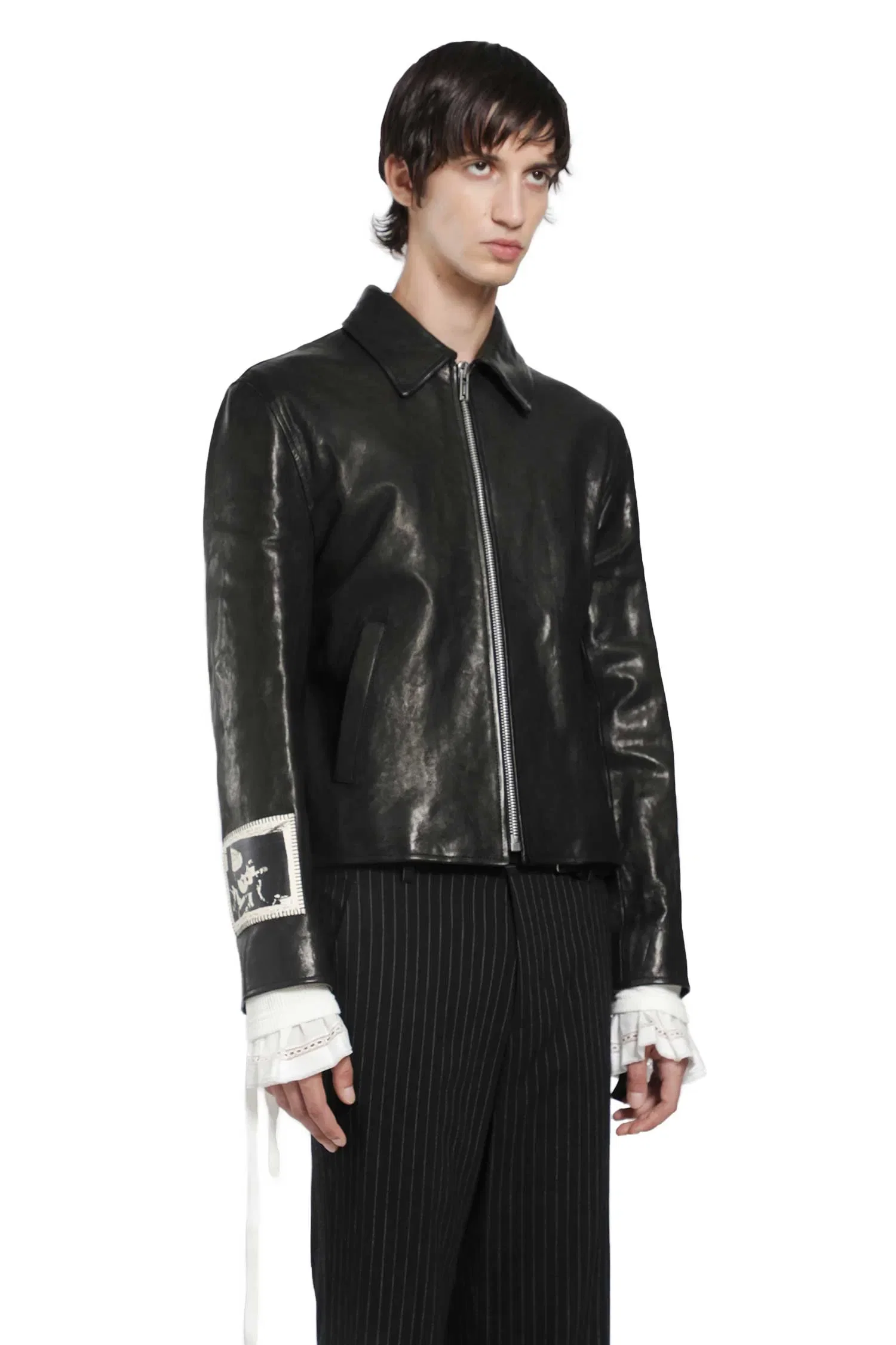 Ann Demeulemeester Sandor Leather Jacket