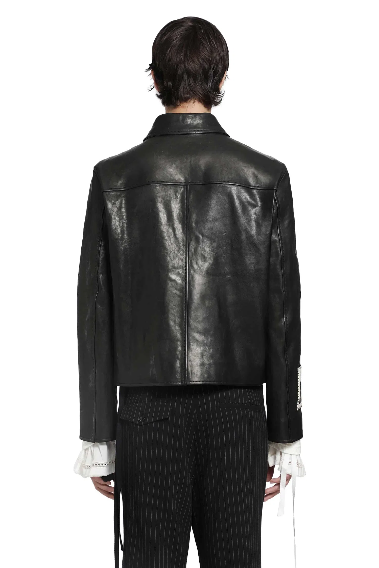 Ann Demeulemeester Sandor Leather Jacket