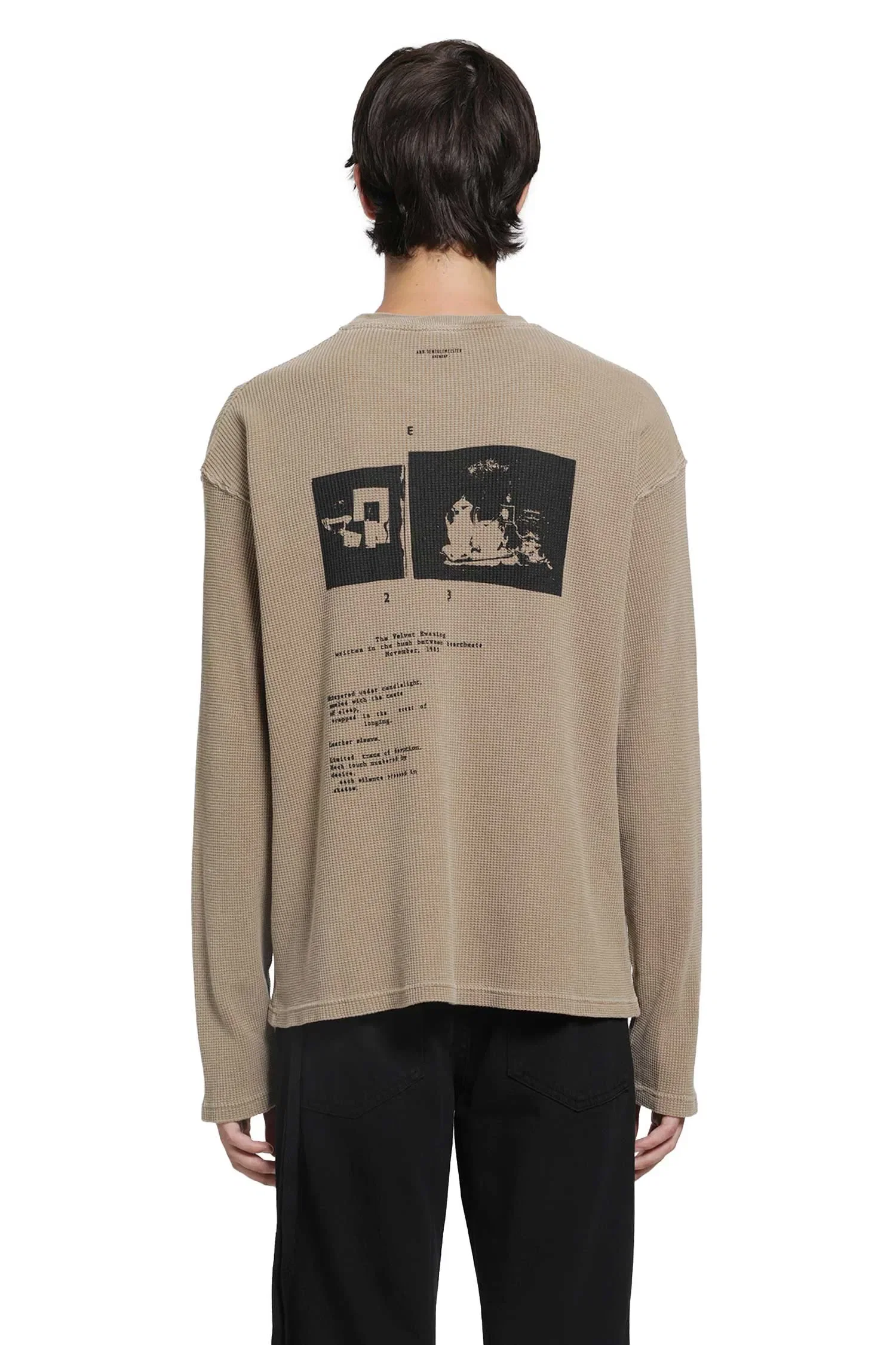 Ann Demeulemeester Emil ''The Velvet Evening'' Long Sleeve T-Shirt