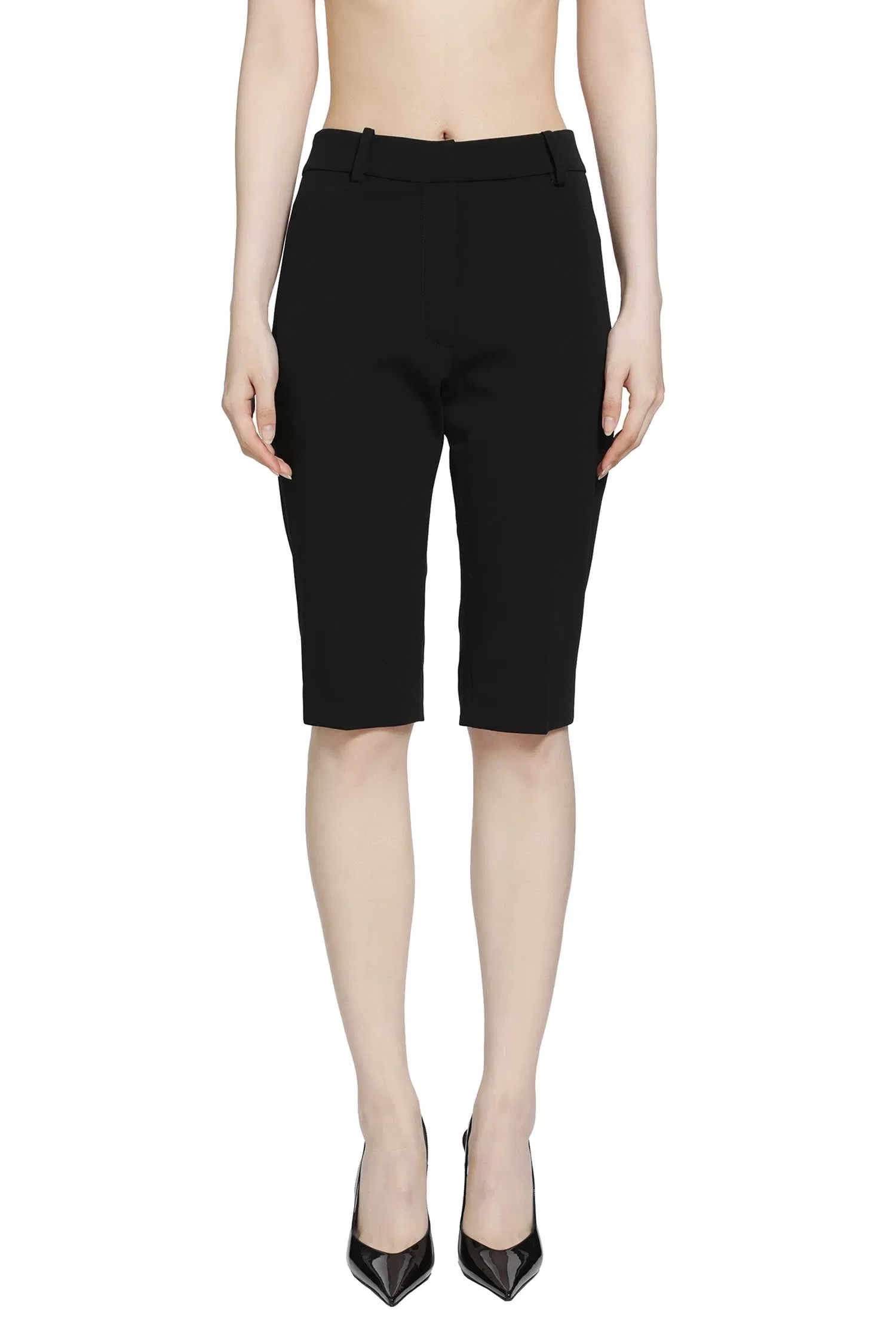 Magda Butrym Tailored Knee-length Fitted Pants