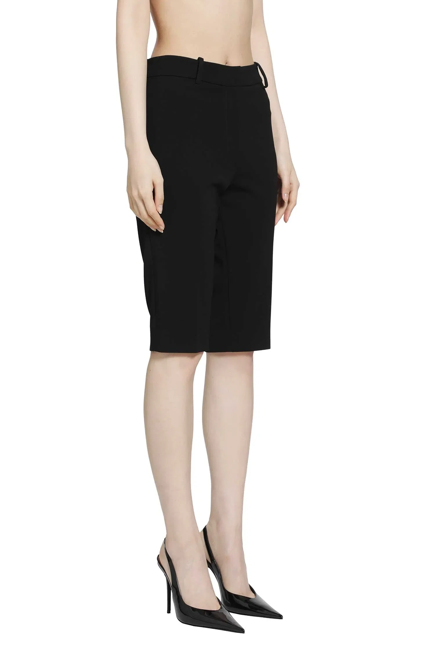 Magda Butrym Tailored Knee-length Fitted Pants