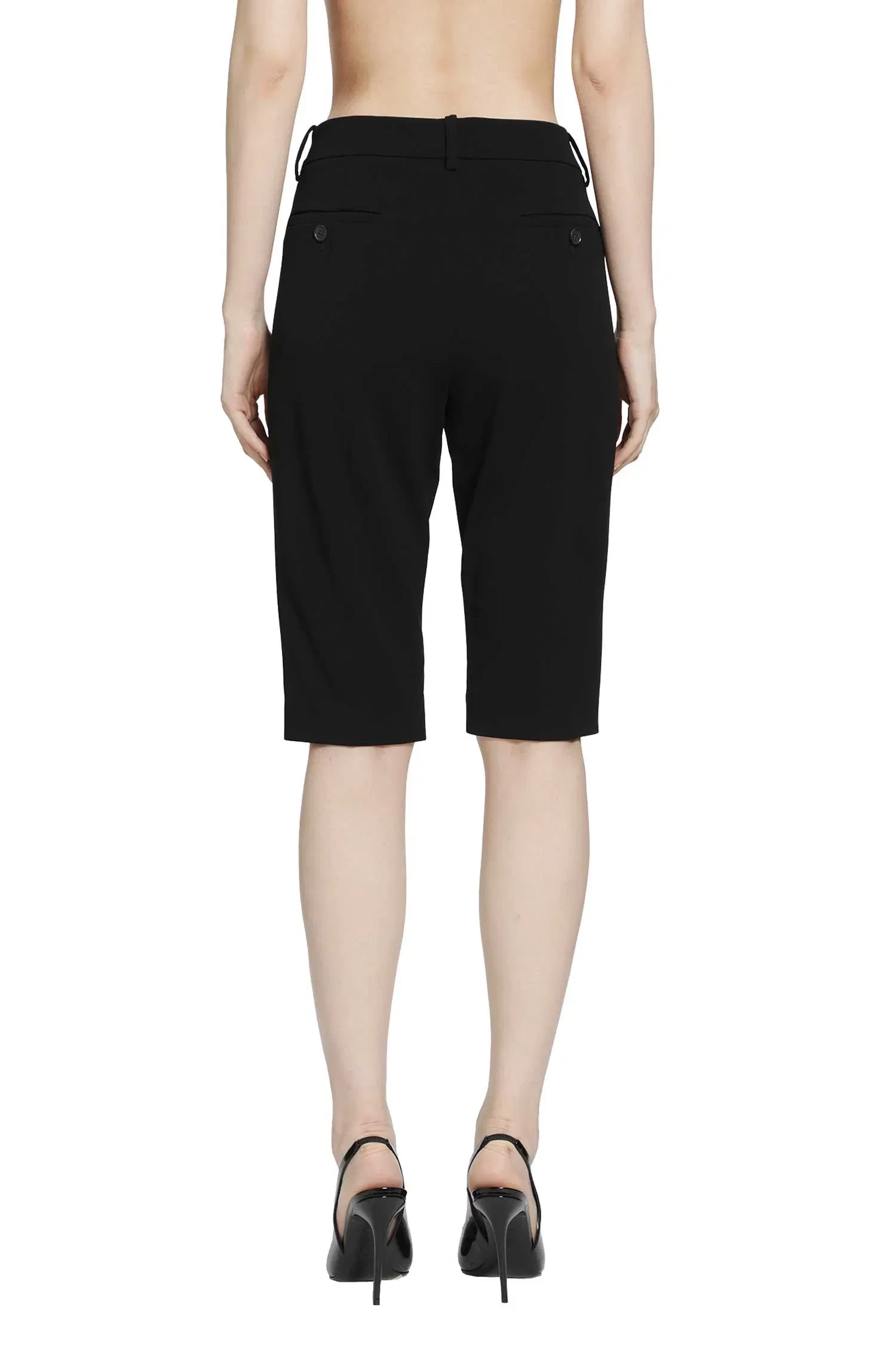 Magda Butrym Tailored Knee-length Fitted Pants