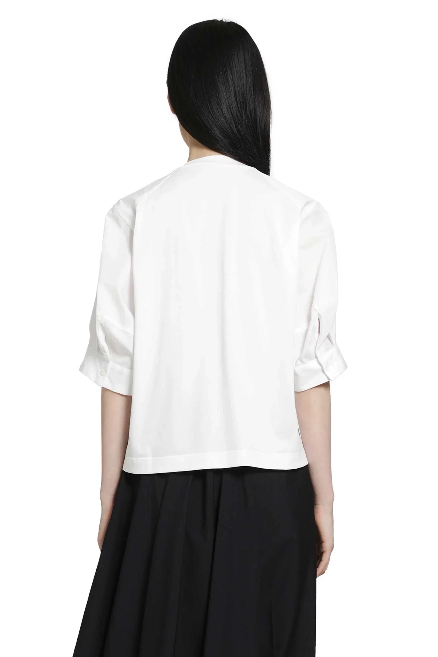 Sacai Poplin x Cotton Jersey T-Shirt