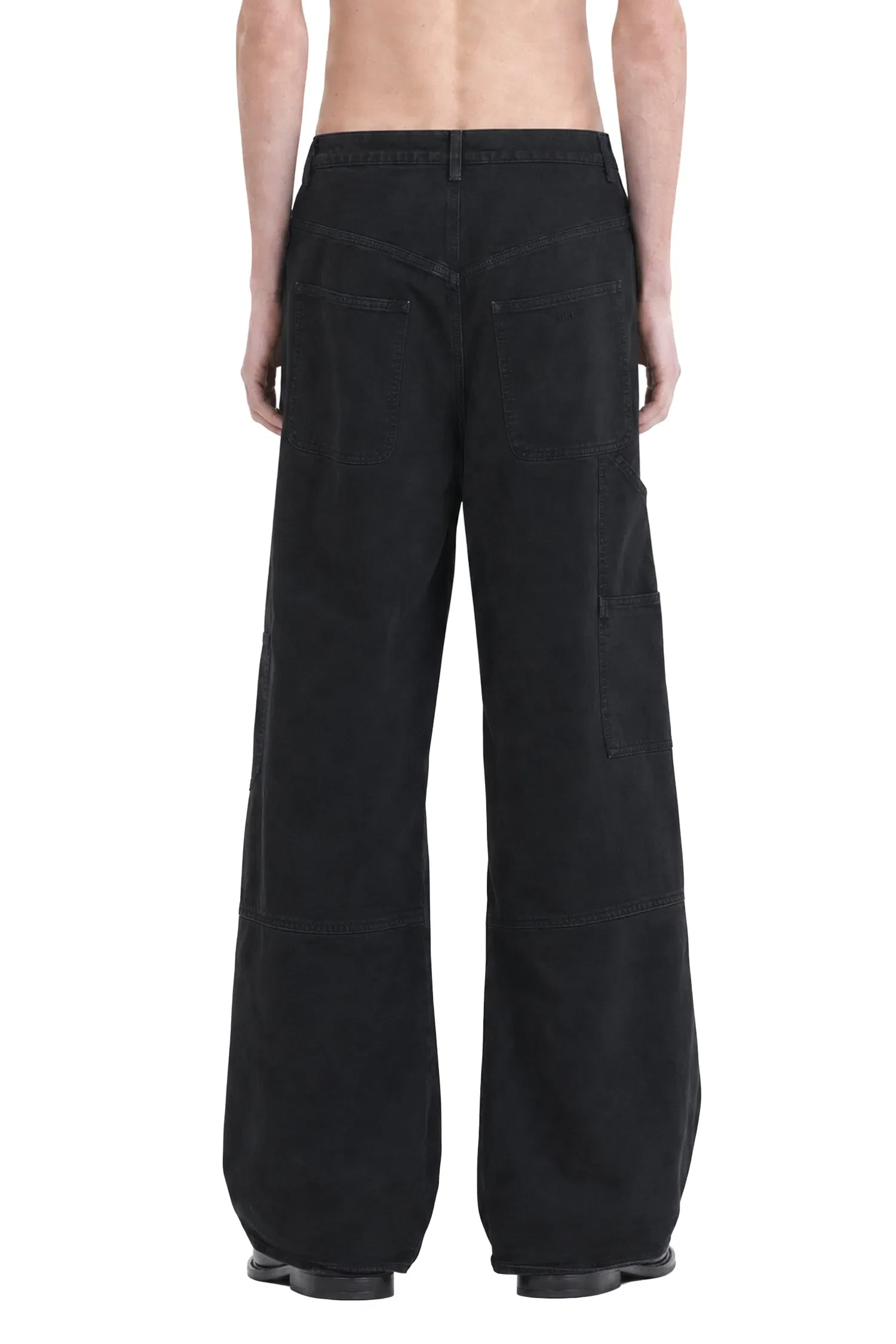 Marni Cotton Loose Workwear Trousers