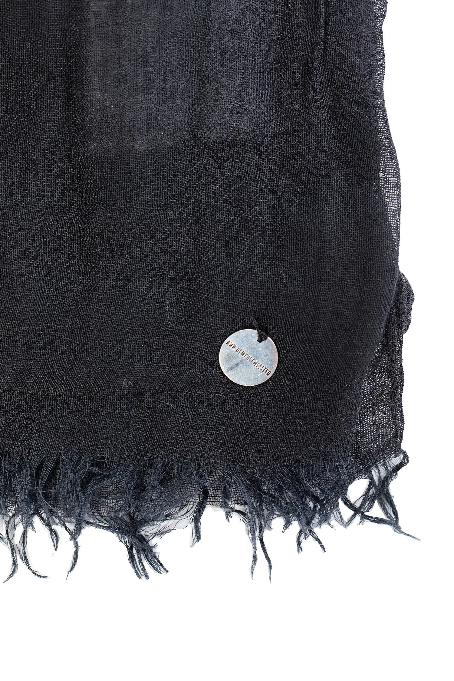 Ann Demeulemeester Jara Wrinkled Scarf