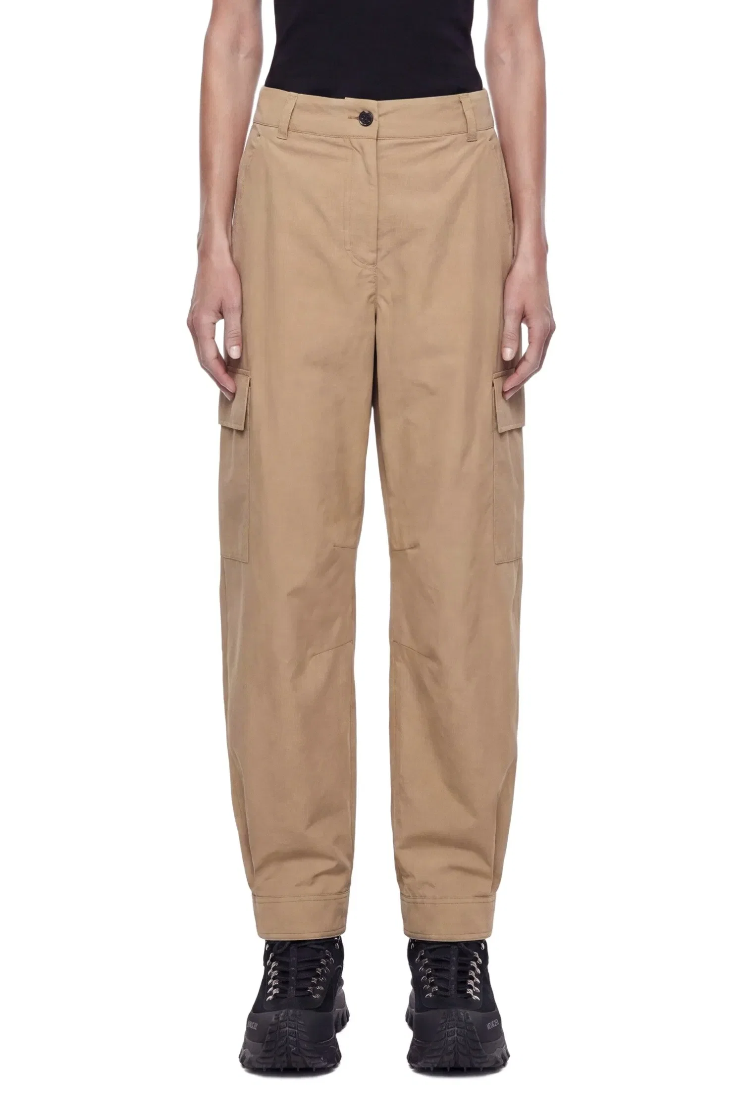 Moncler Grenoble Froissé Technique Trousers