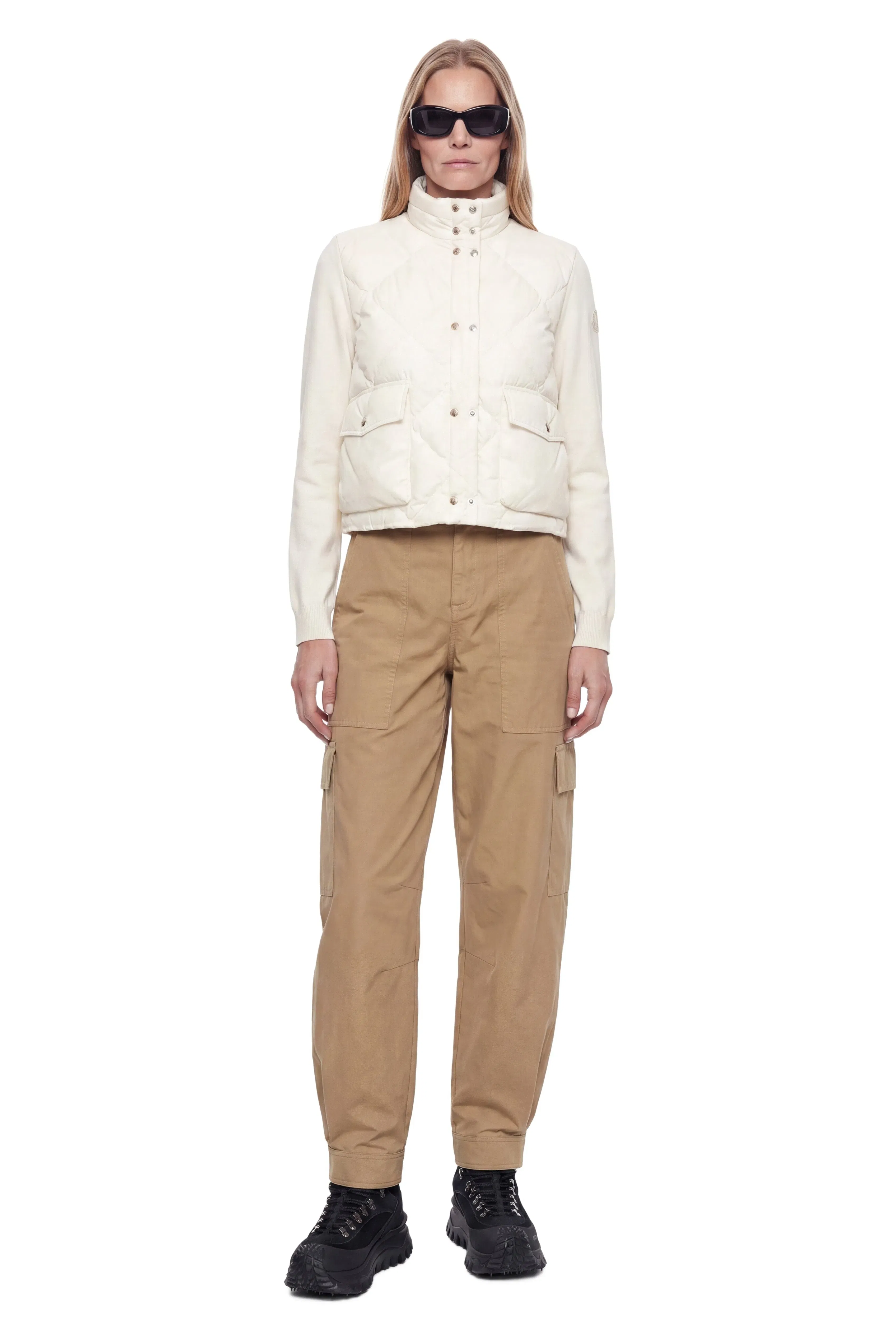Moncler Grenoble Froissé Technique Trousers
