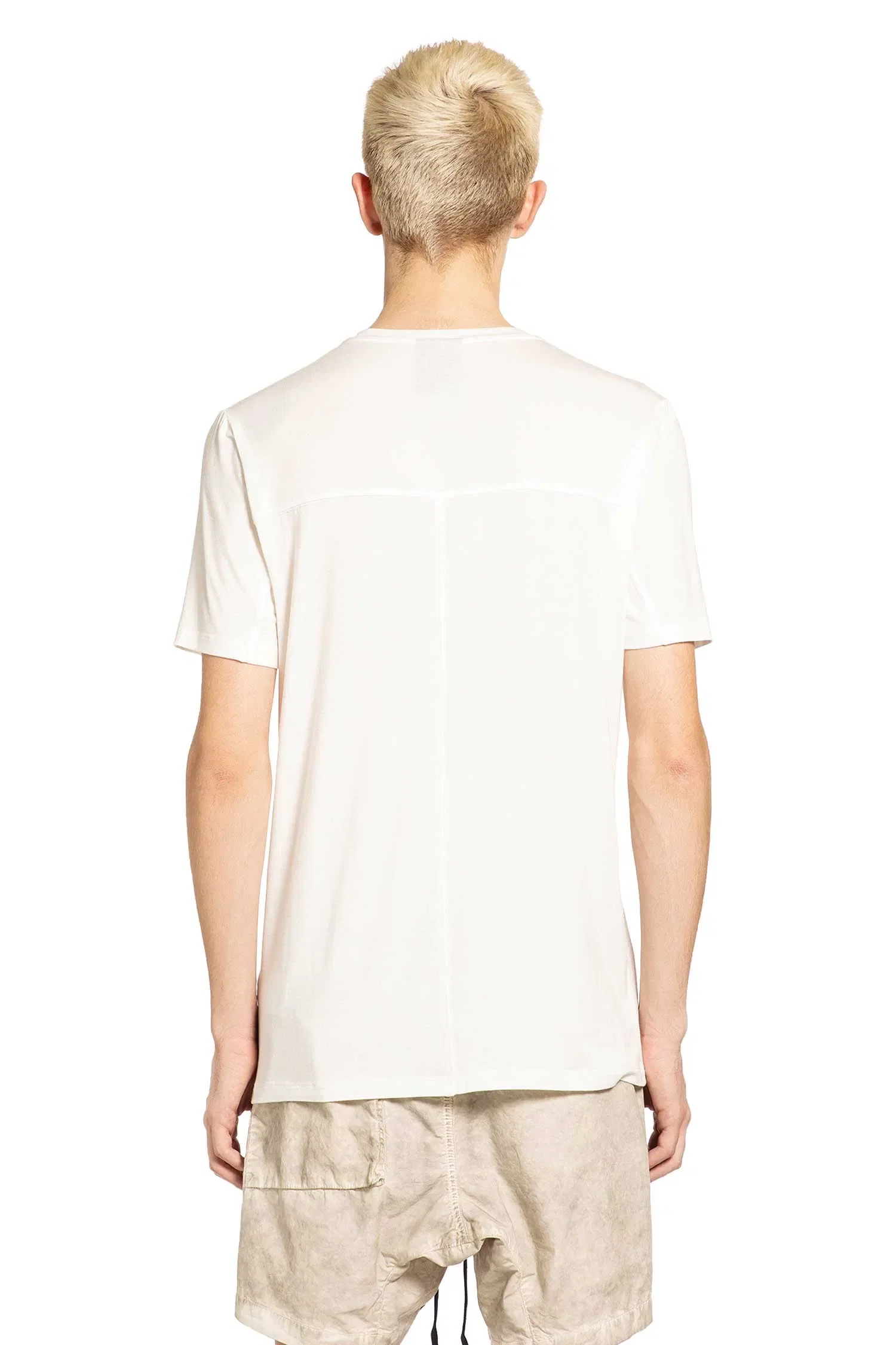 Thom Krom Stretch Modal Silk V-Neck T-Shirt