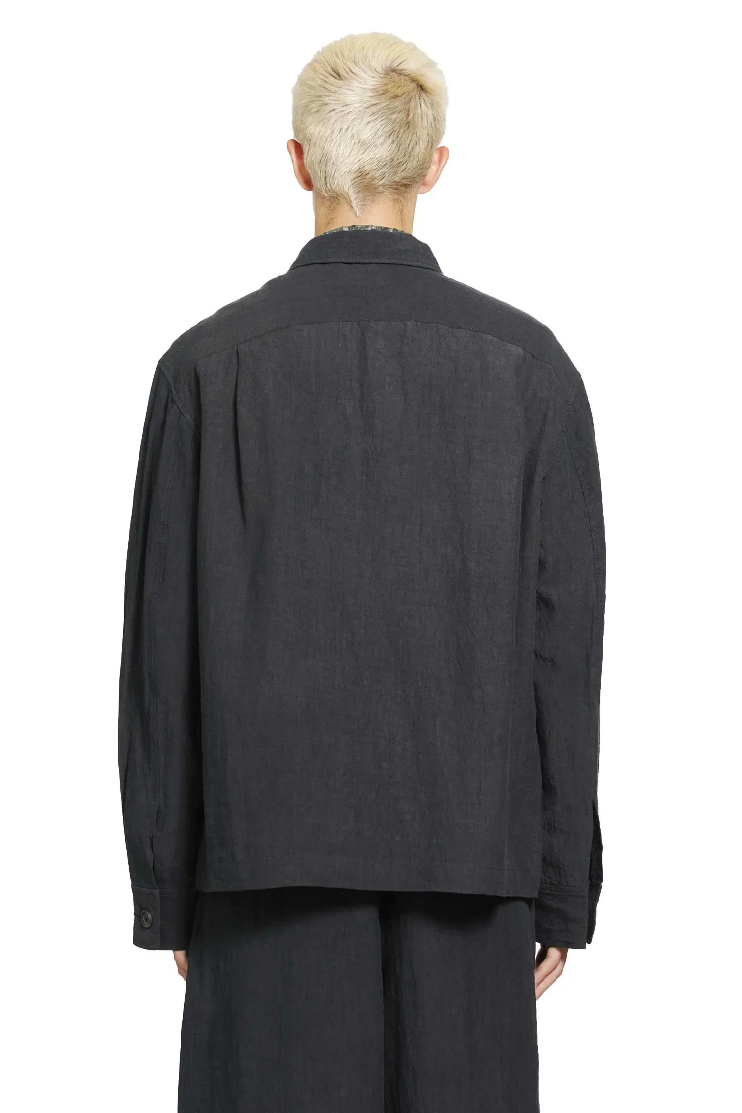 Ziggy Chen Spread Collar Chore Jacket