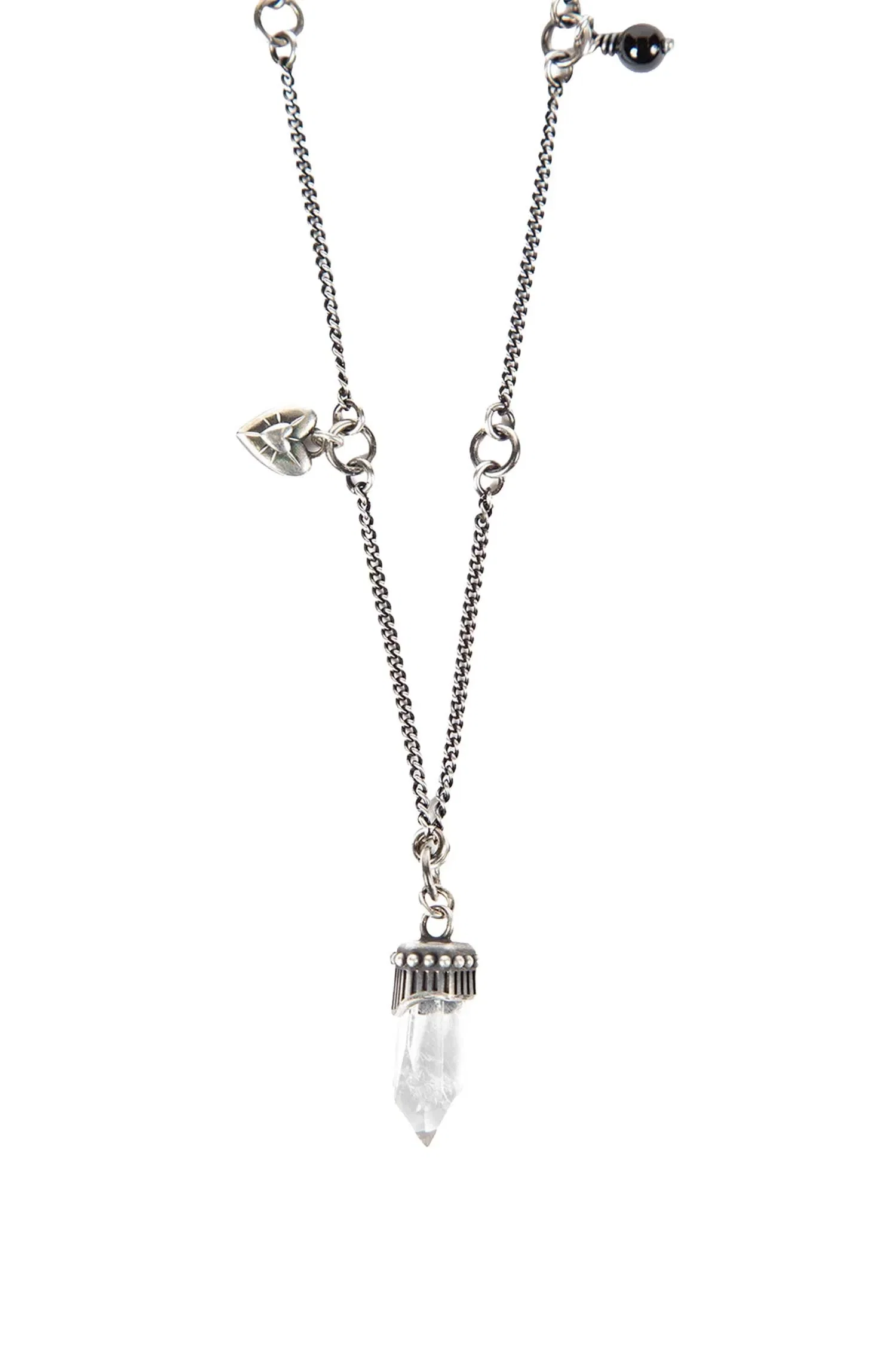 Ann Demeulemeester Impi Necklace with Quartz
