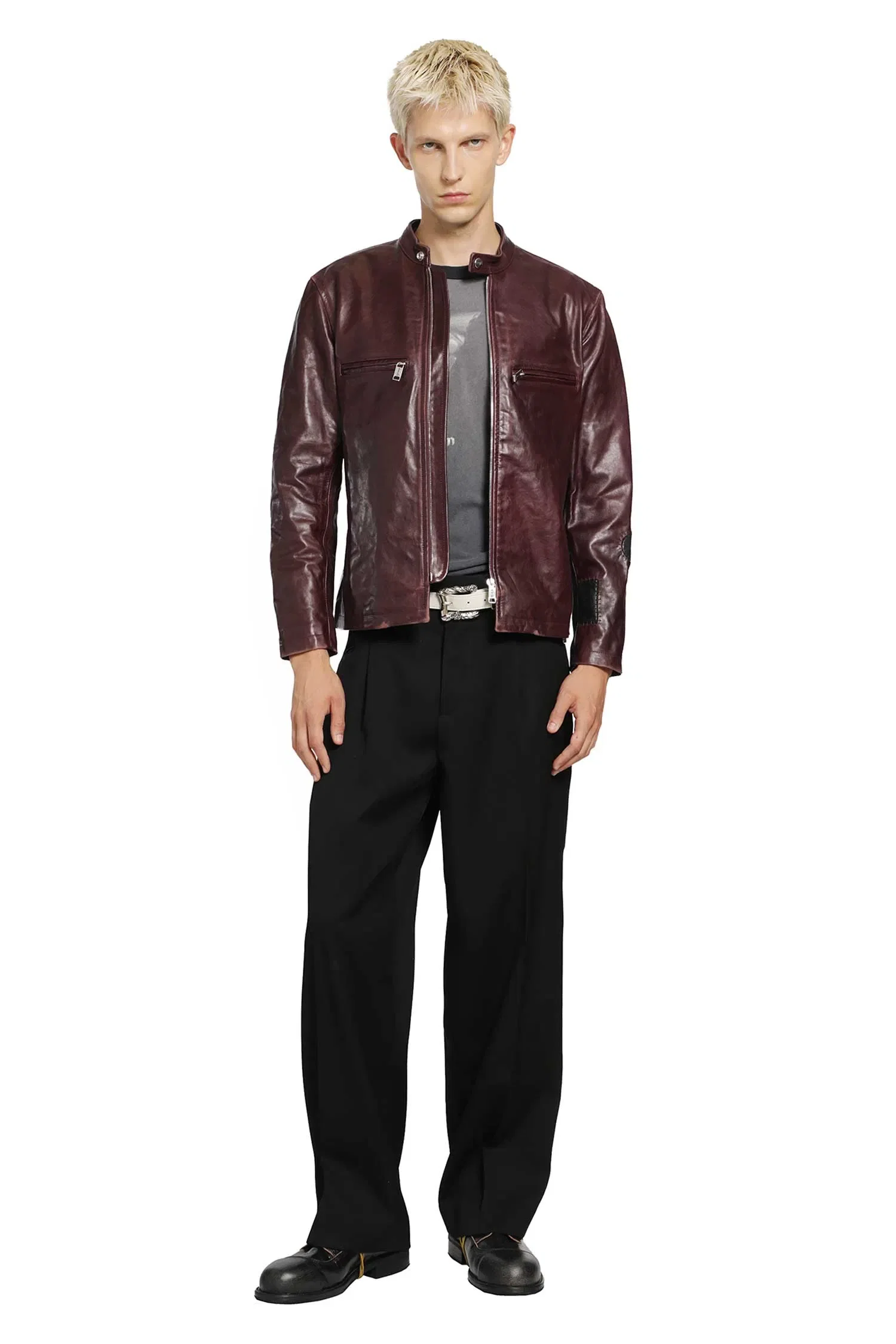 Enfants Riches Déprimés Side B Leather Jacket