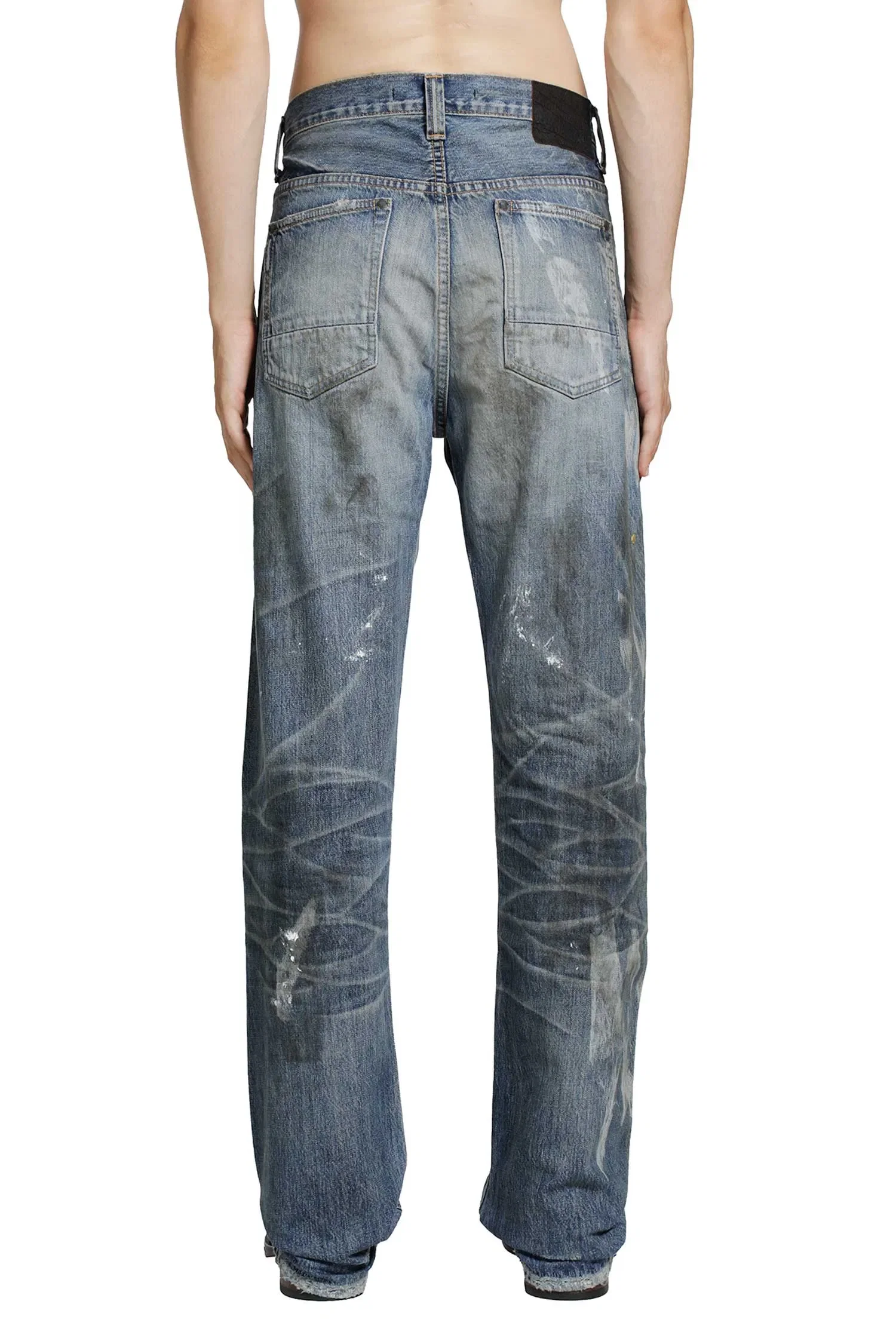 Mastercraft Union Show Relaxed Gurisu Dirty Vintage Jeans