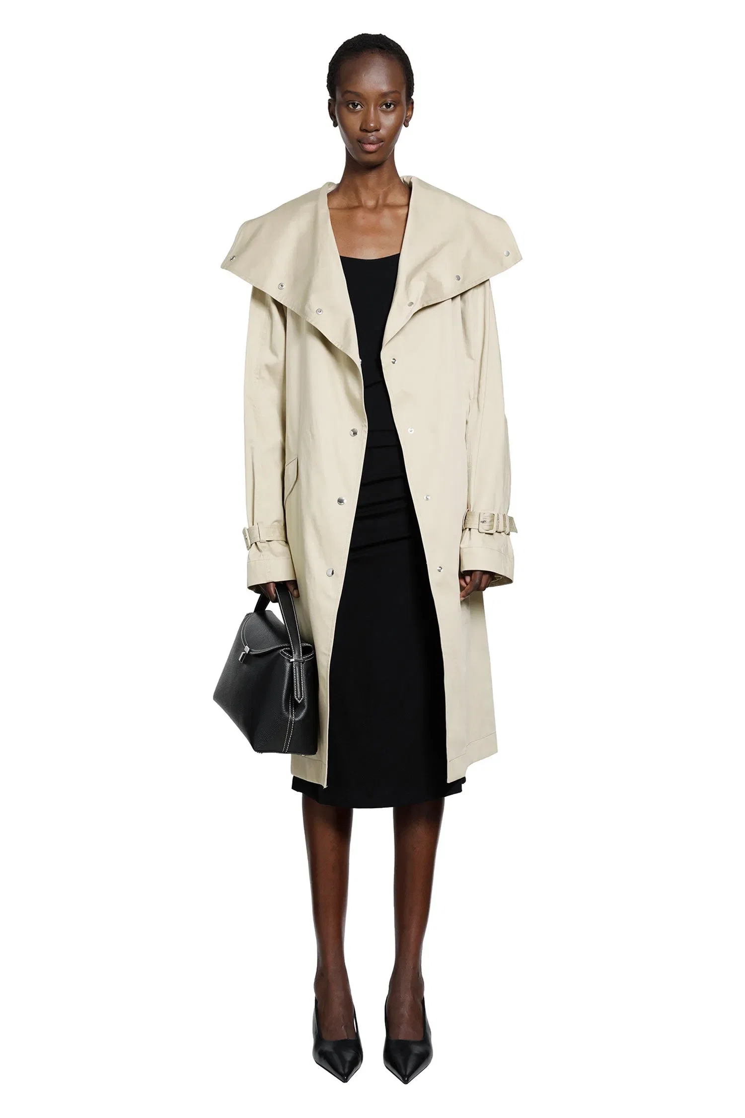 TOTEME Oversized Cotton Trench Coat