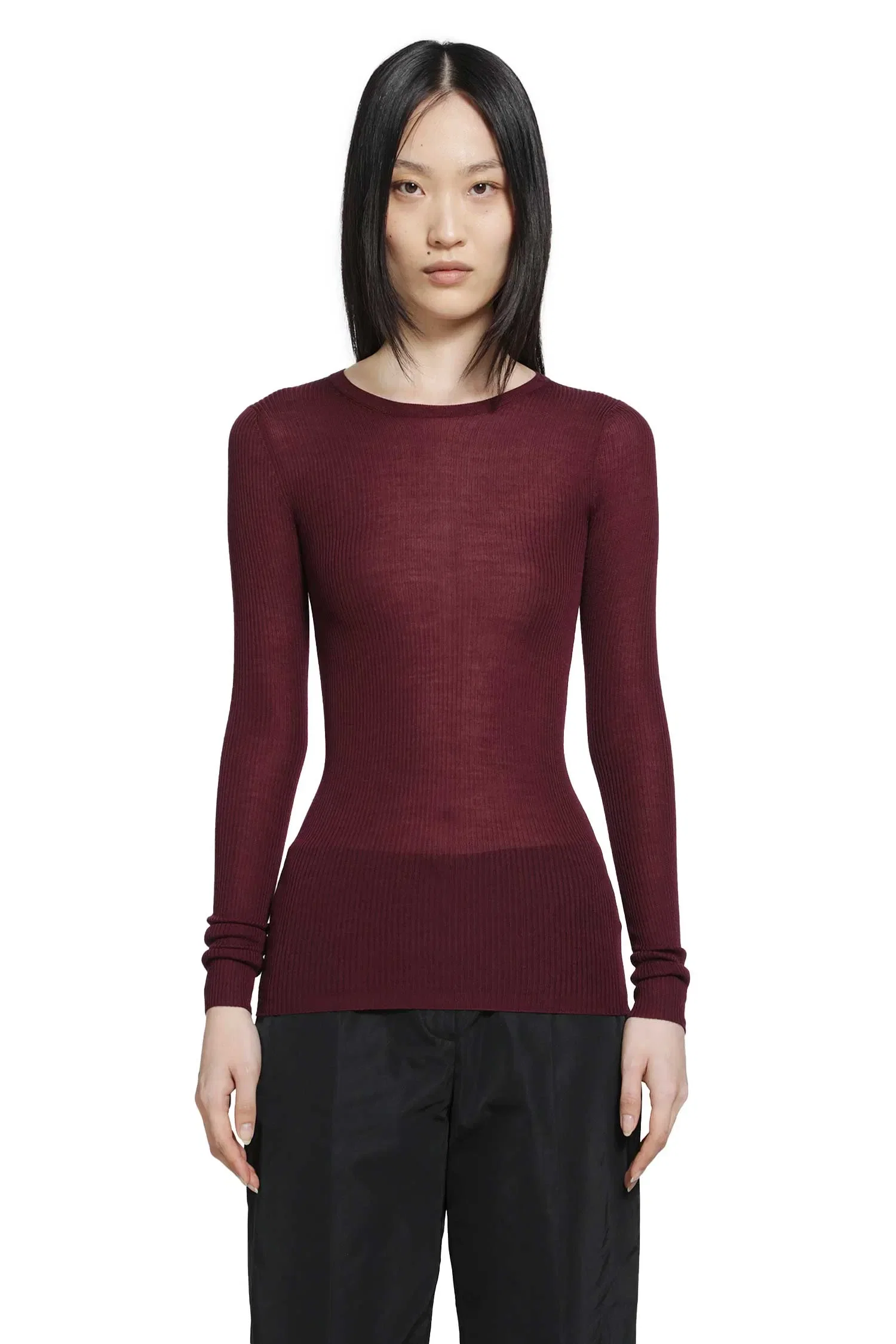 Jil Sander Lightweight Wool Crewneck Sweater