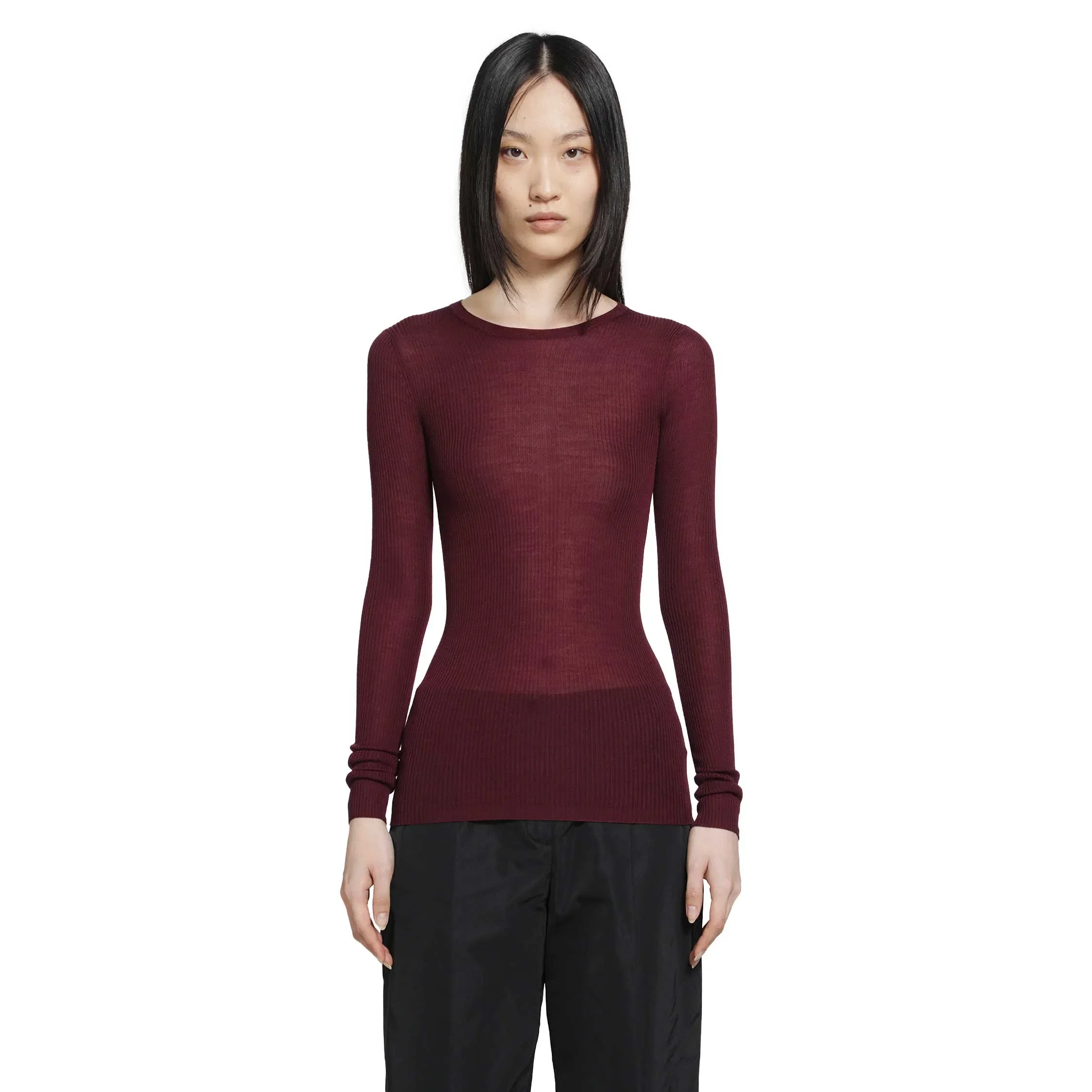 Jil Sander Lightweight Wool Crewneck Sweater