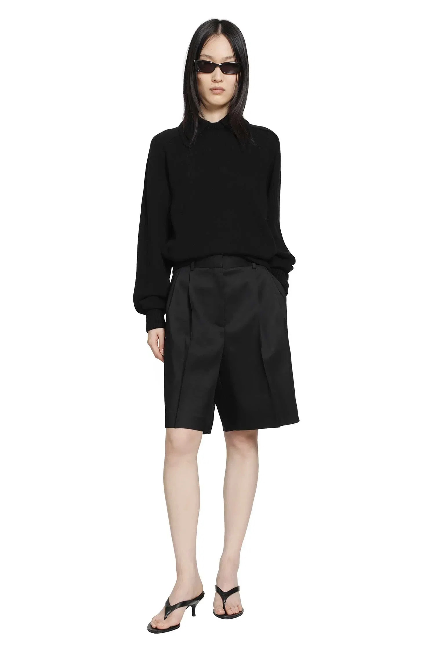 KHAITE Auggie Shorts