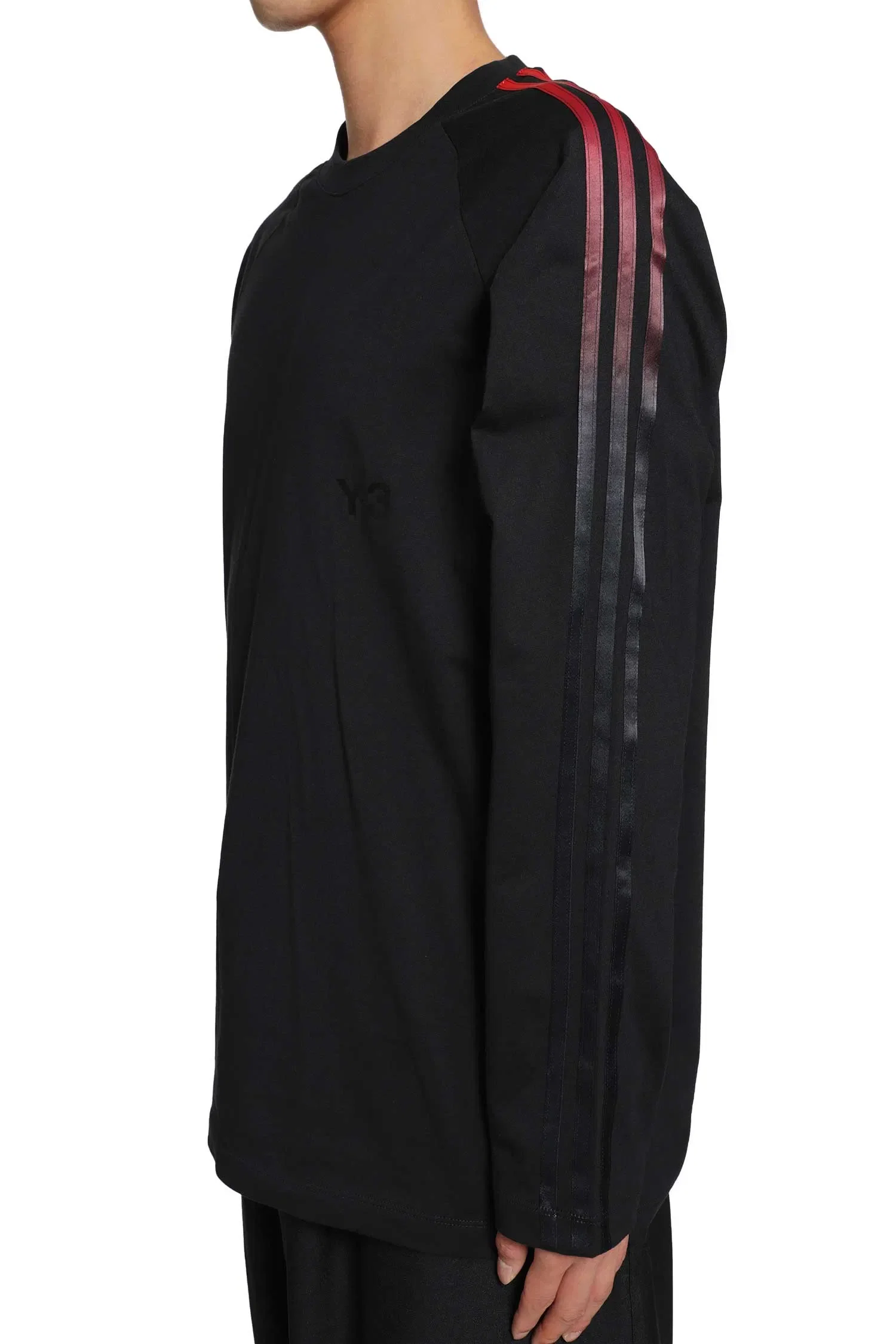 Y-3 Oversized Gradient Stripes Long Sleeve T-Shirt