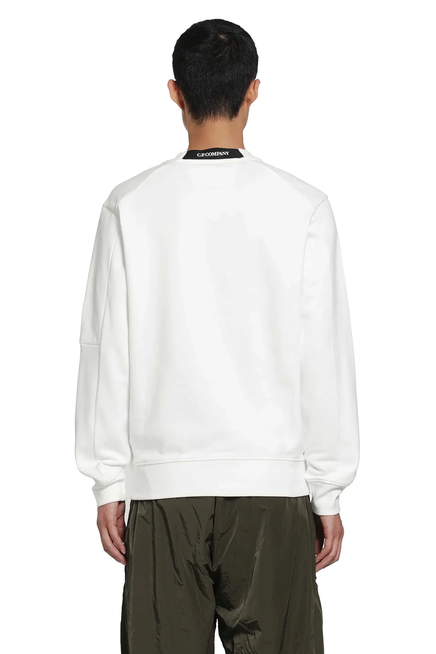 C.P. Company Diagonal Raised Fleece Lens Sweatshirt