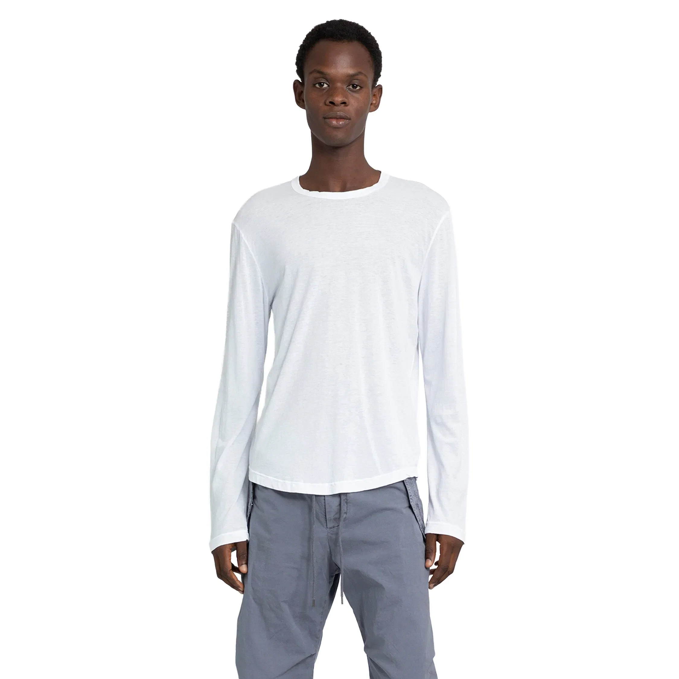 James Perse Clear Jersey LS T-Shirt