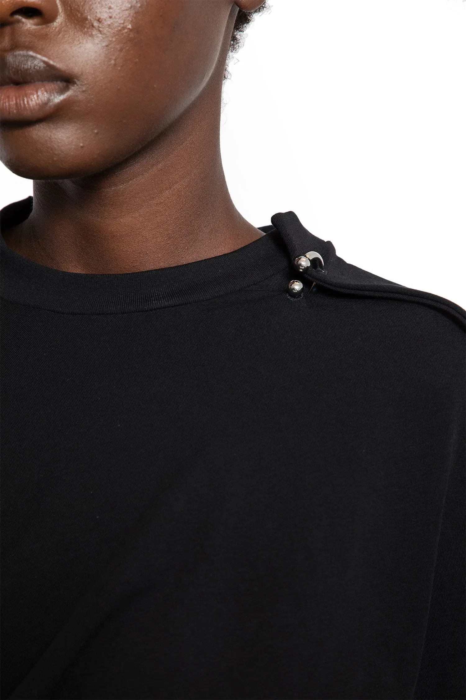 Mugler Asymmetric Pierced Dress