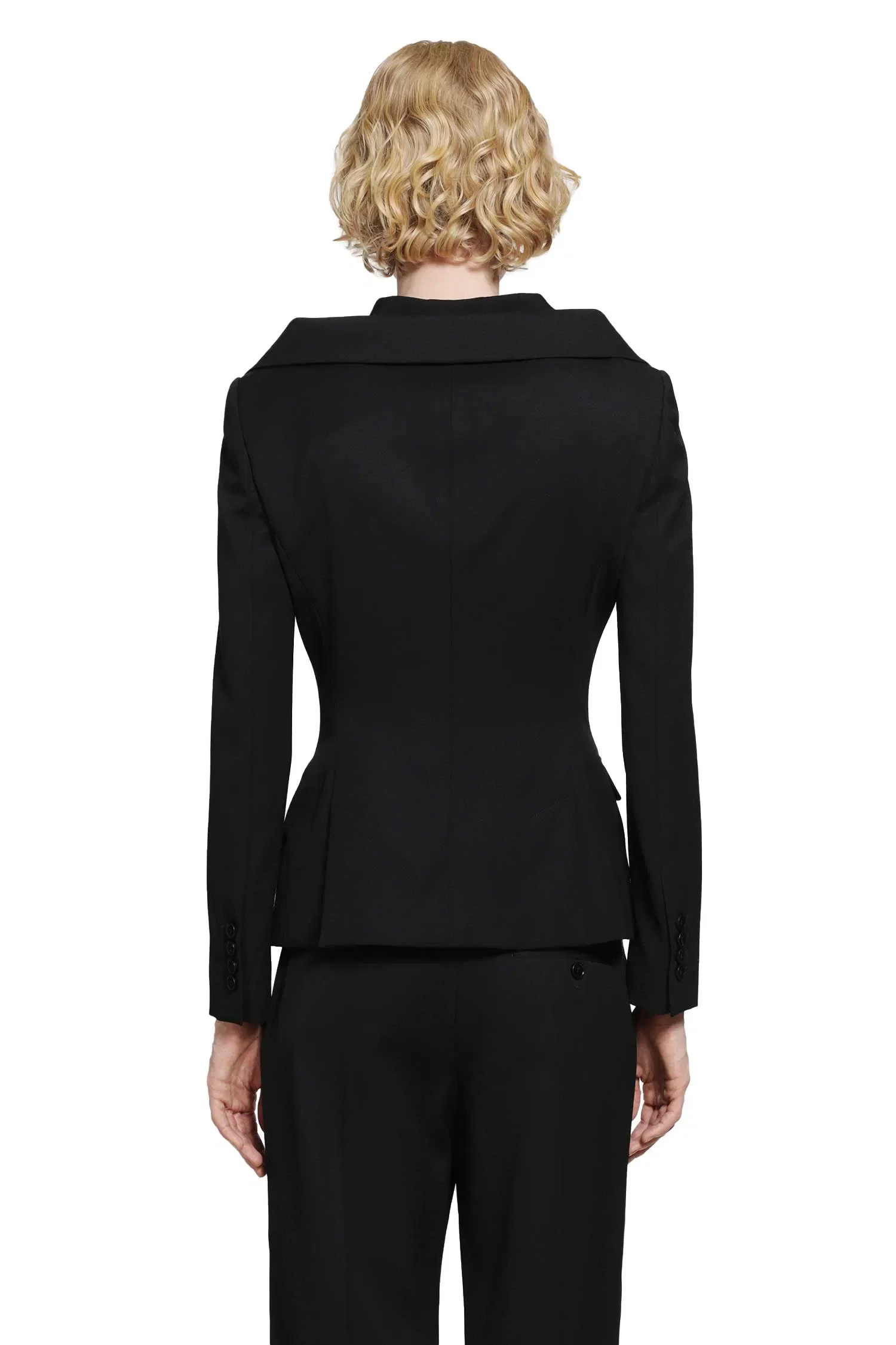 MCQUEEN Off-the-shoulder Harness Jacket