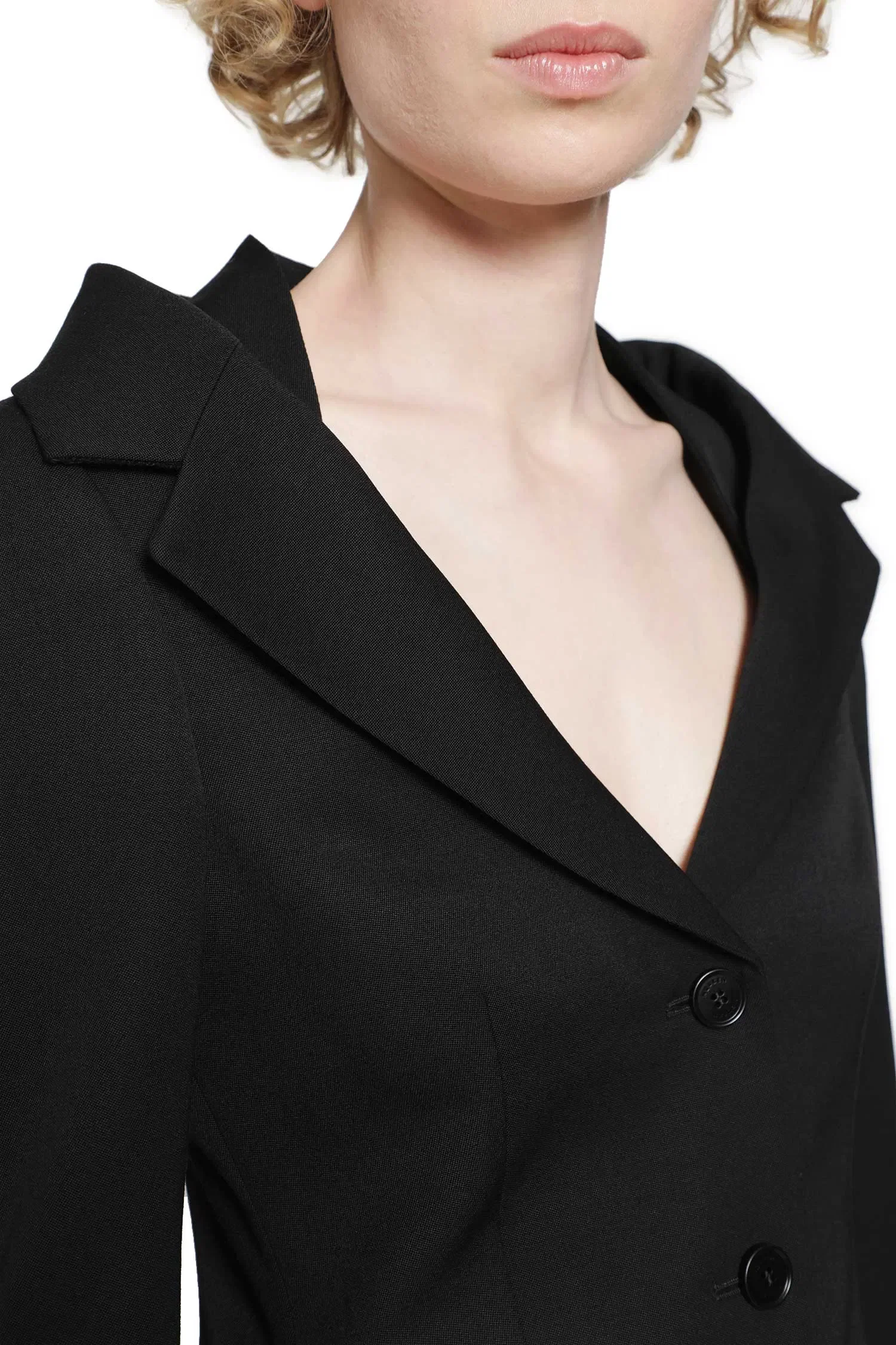 MCQUEEN Off-the-shoulder Harness Jacket