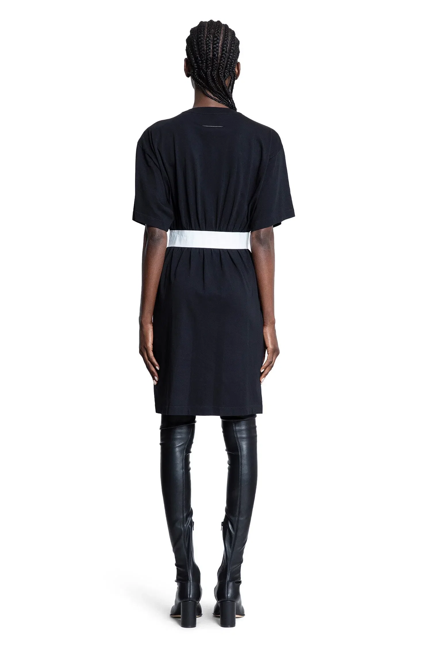 MM6 Maison Margiela Taped Jersey Mini Dress