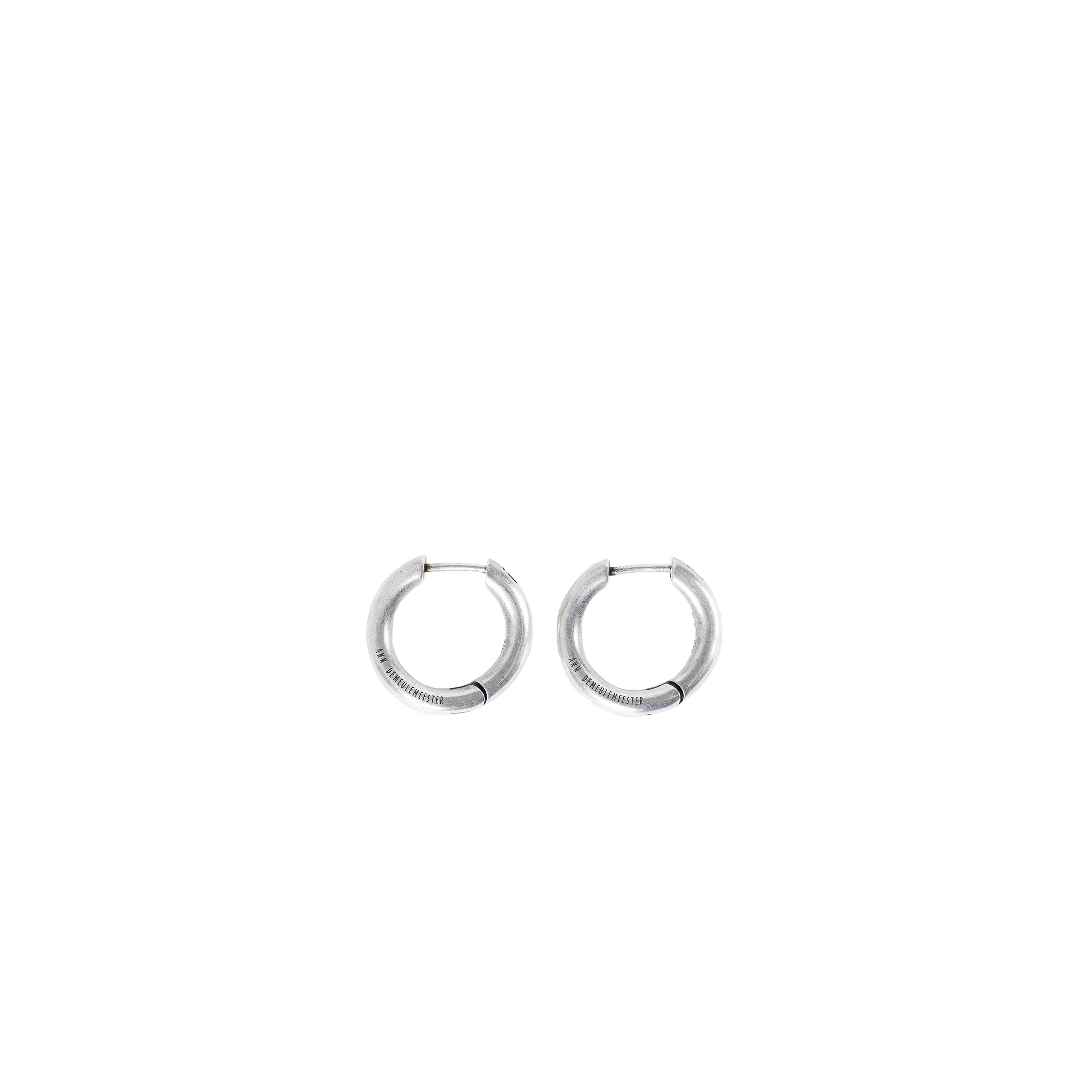 Ann Demeulemeester Mariela Anatomic Loop Earrings