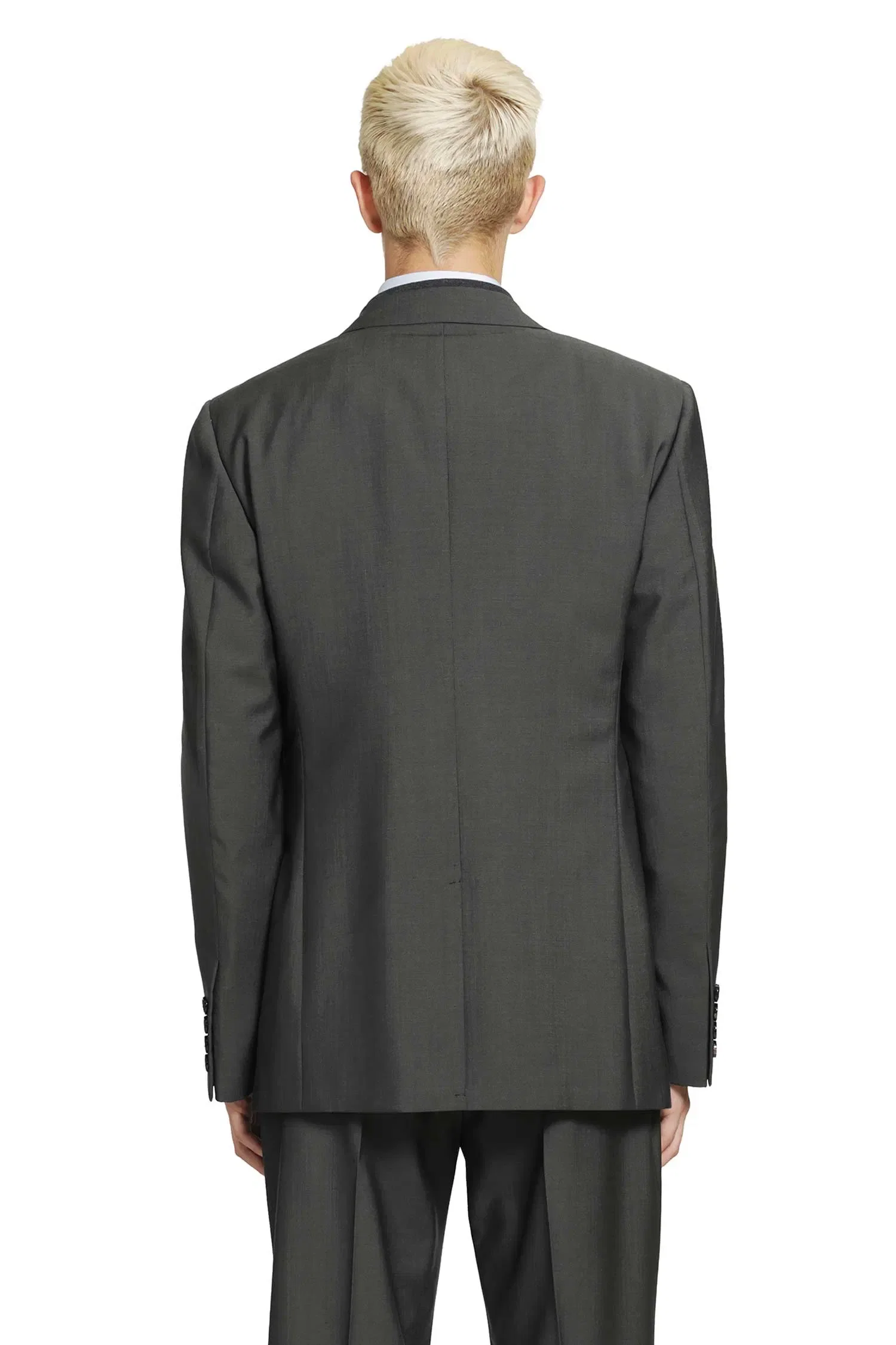 Valentino Single-Breasted Wool Jacket