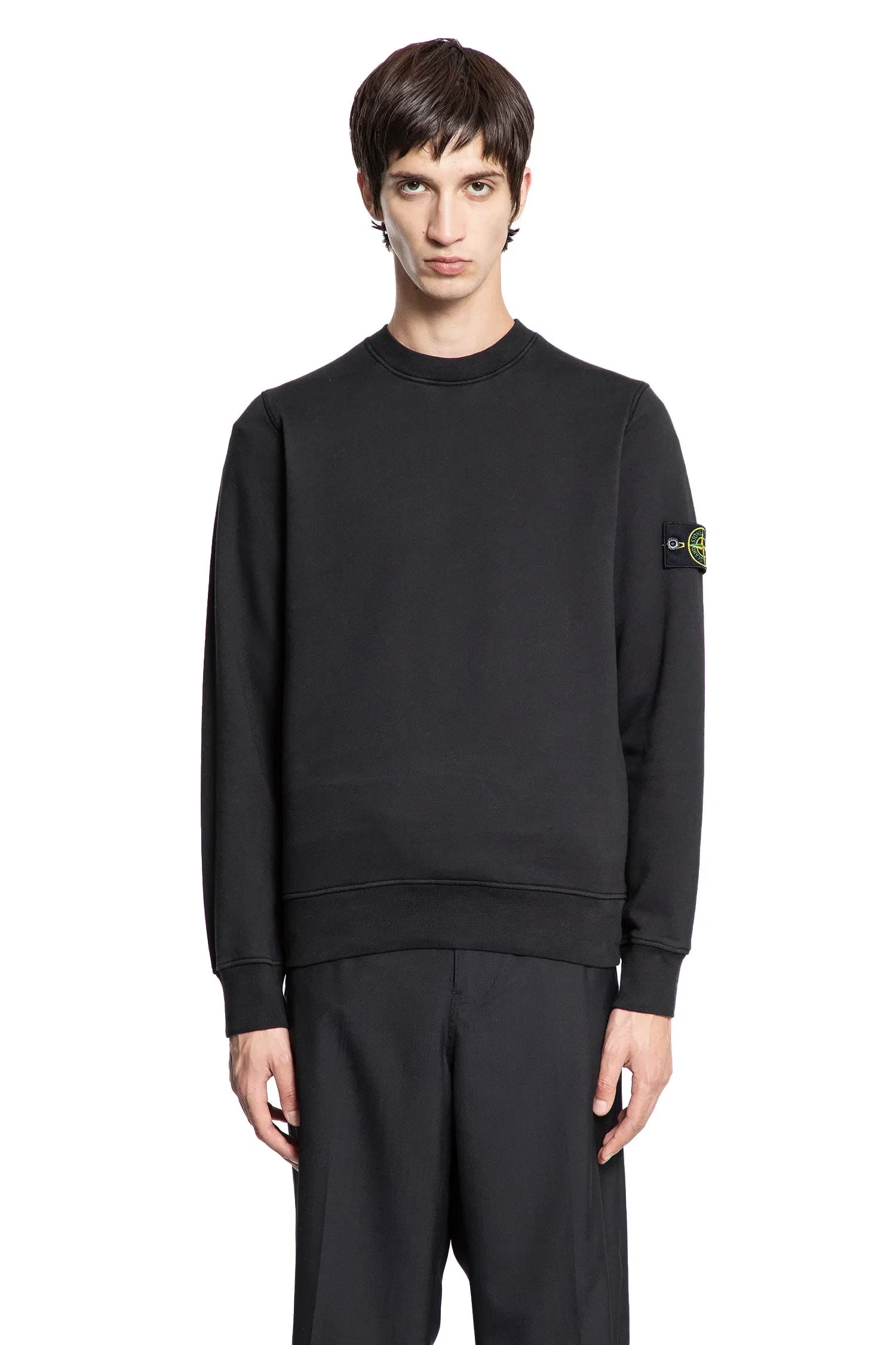 Stone Island 6100060 Organic Cotton Fleece Sweatshirt
