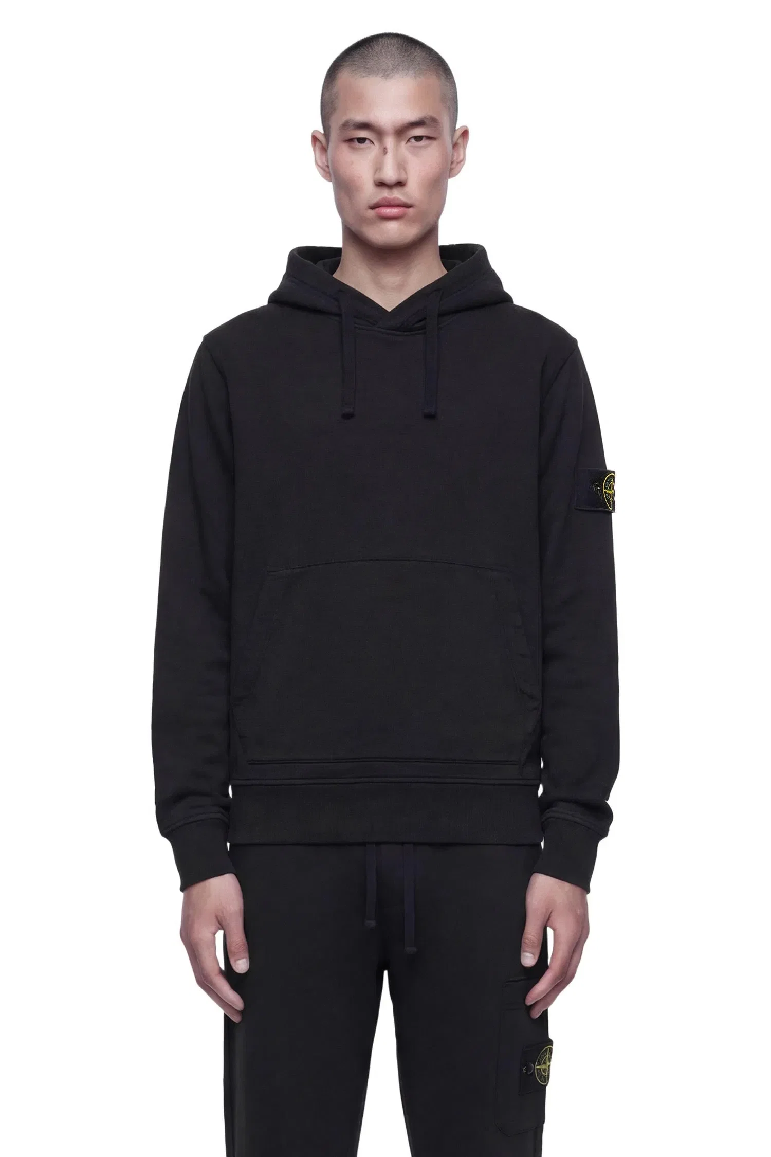 Stone Island 6100062 Organic Cotton Fleece Hoodie