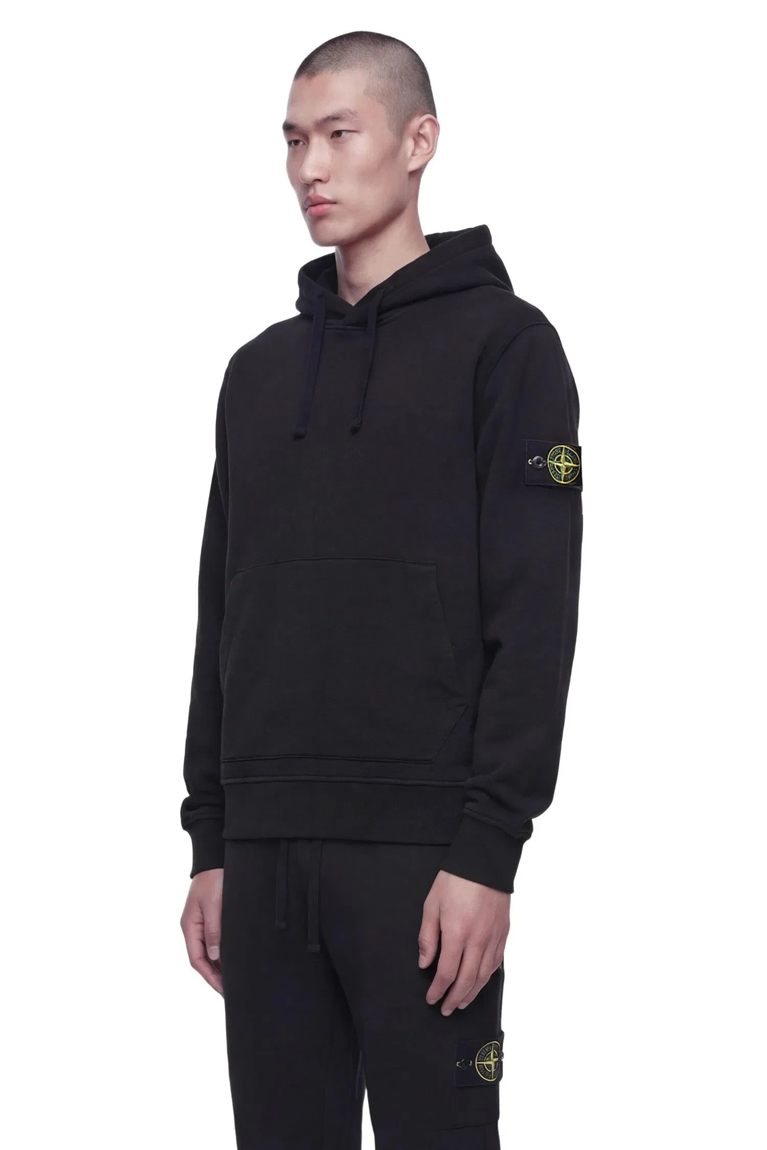 Stone Island 6100062 Organic Cotton Fleece Hoodie