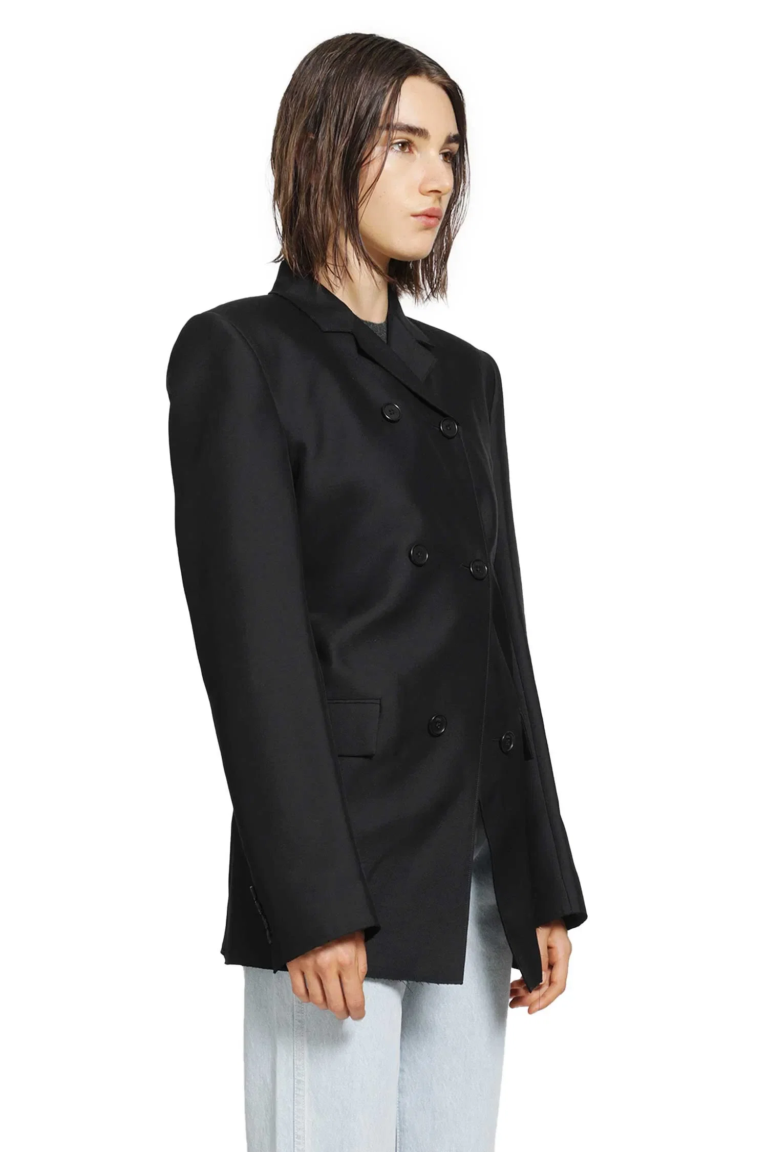 KHAITE Rolo Double-Breasetd Blazer
