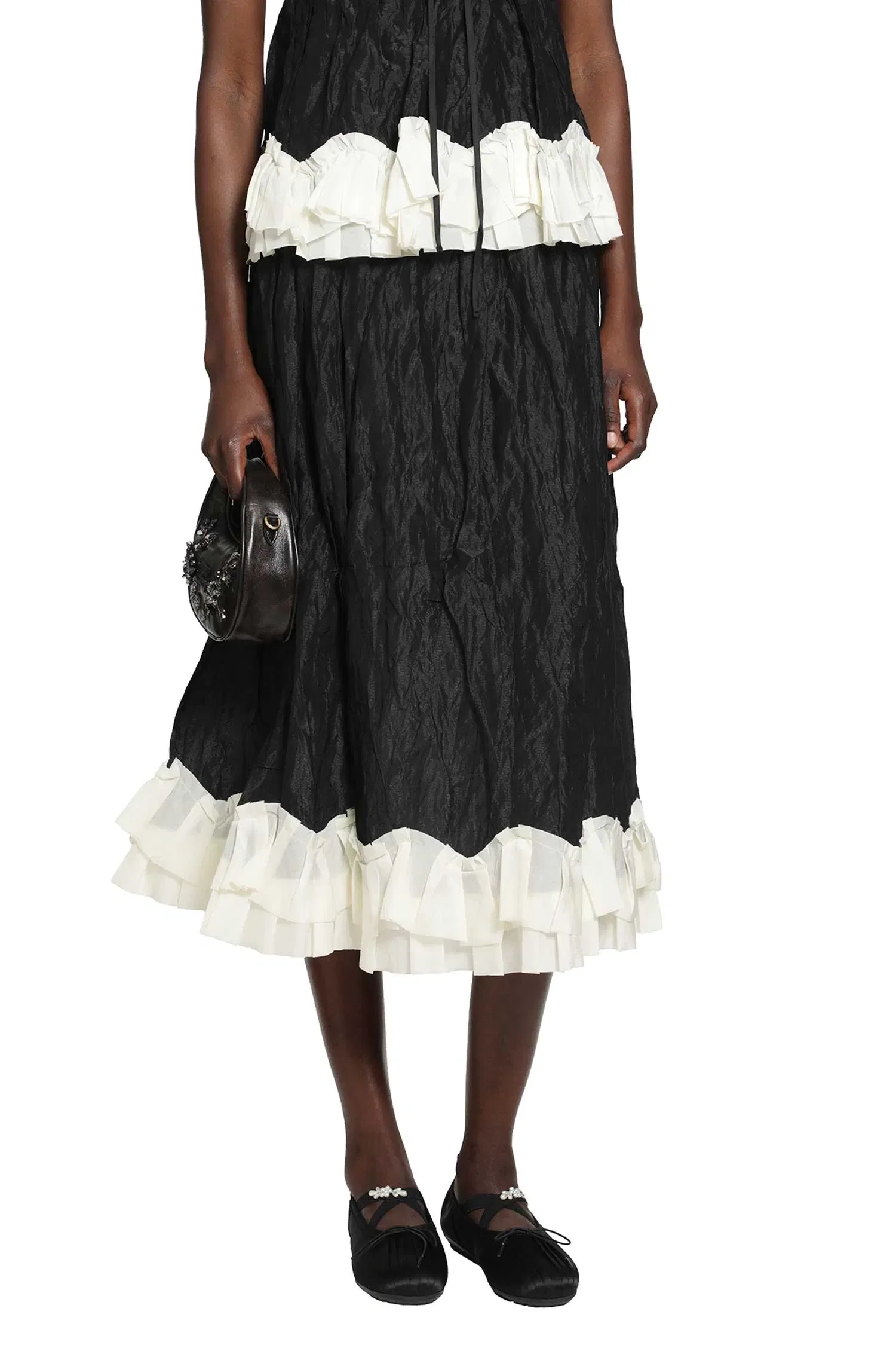Renli Su Gathered A-Line Skirt