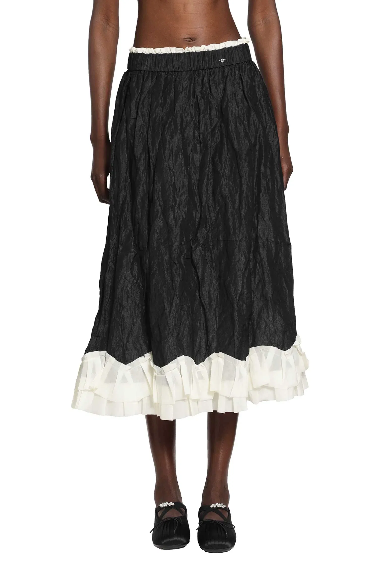 Renli Su Gathered A-Line Skirt