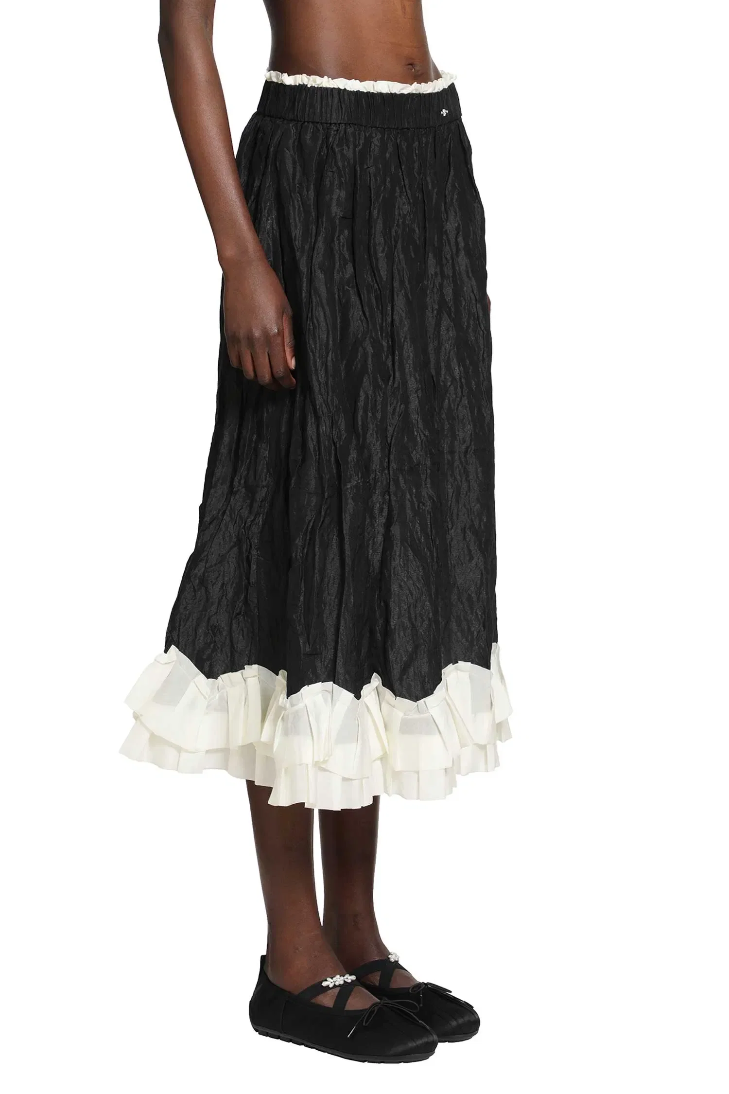 Renli Su Gathered A-Line Skirt