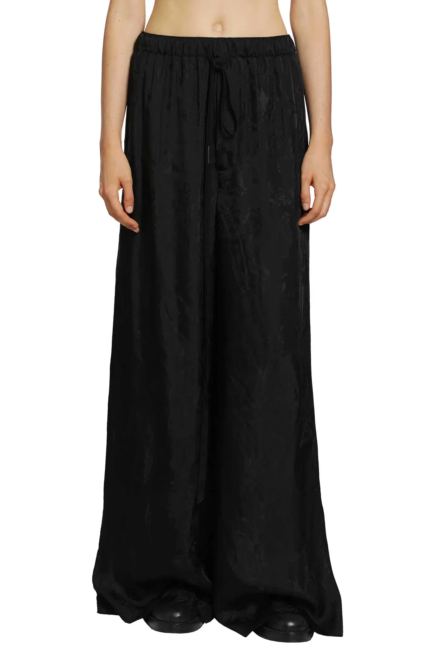 Ann Demeulemeester Nevi Lounge Pants in Paisley Satin
